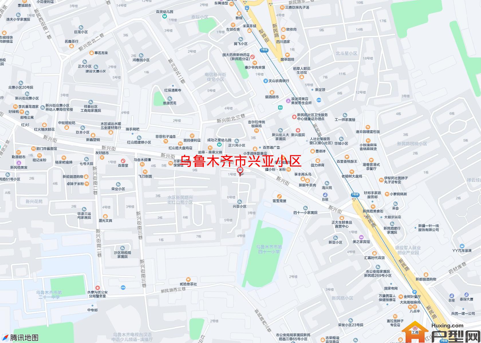 兴亚小区小区 - 户型网