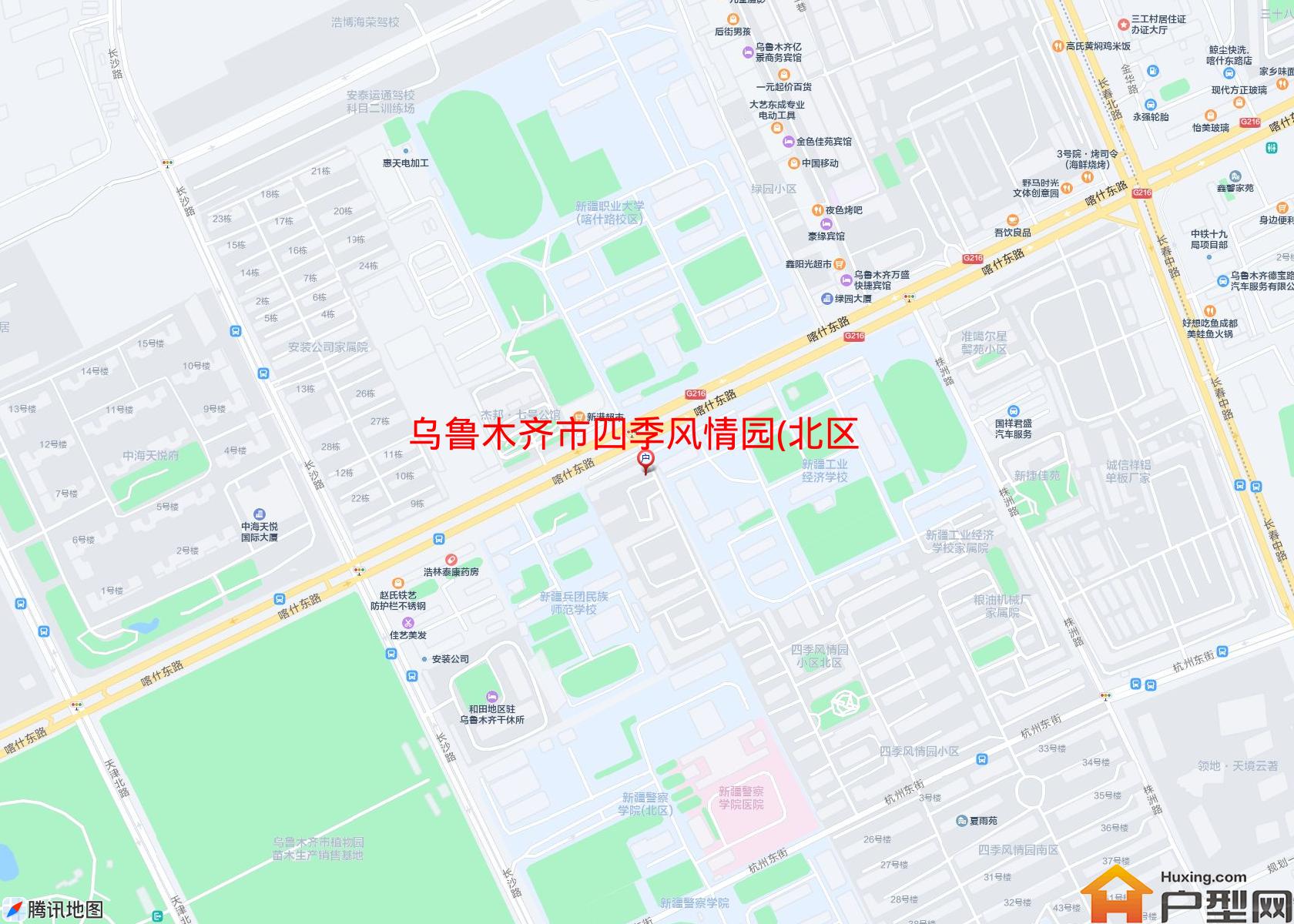 四季风情园(北区)小区 - 户型网