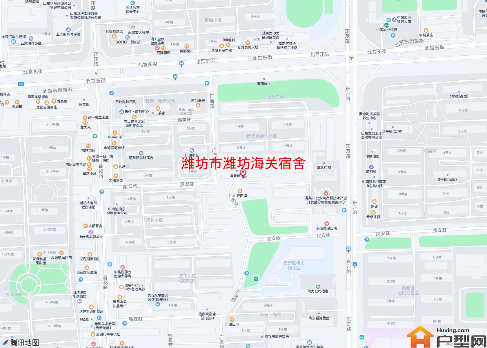 潍坊海关宿舍小区 - 户型网