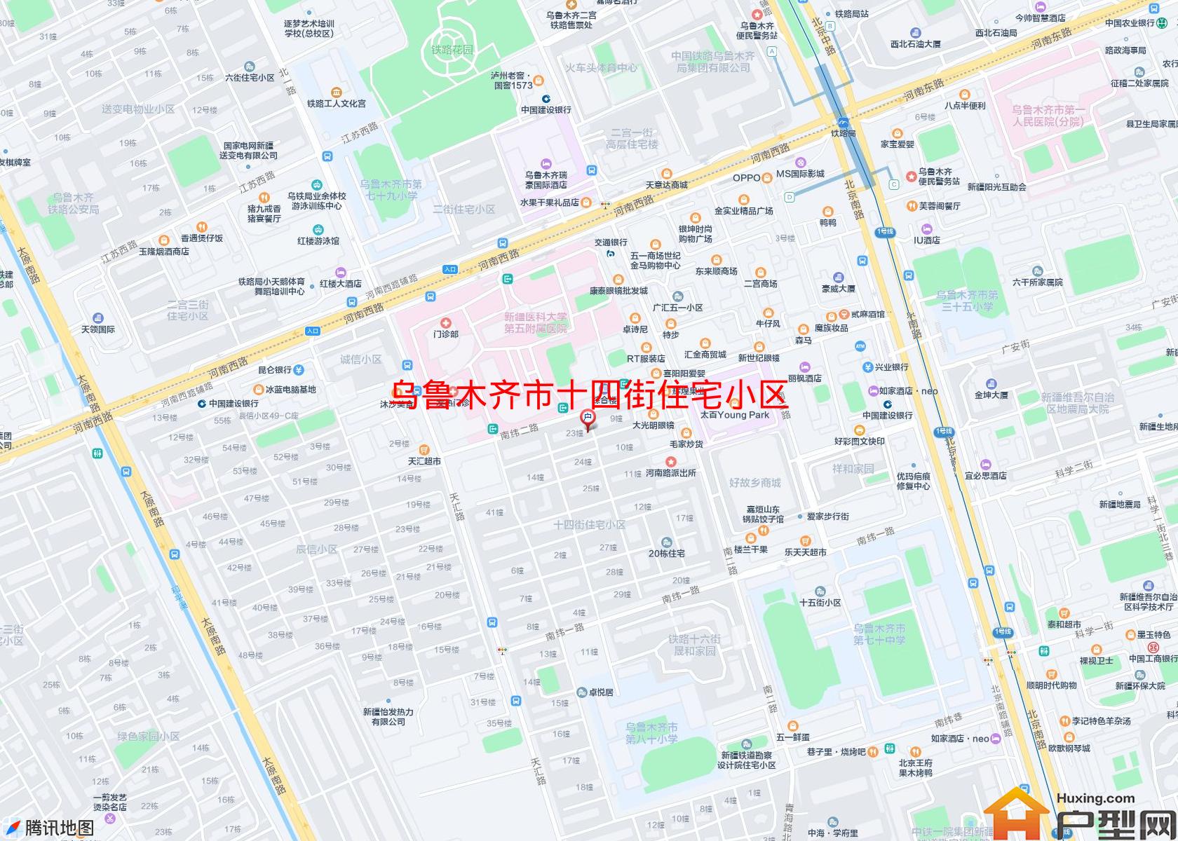 十四街住宅小区小区 - 户型网