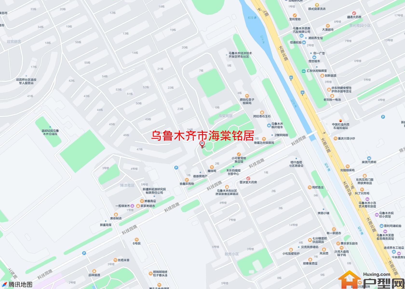 海棠铭居小区 - 户型网