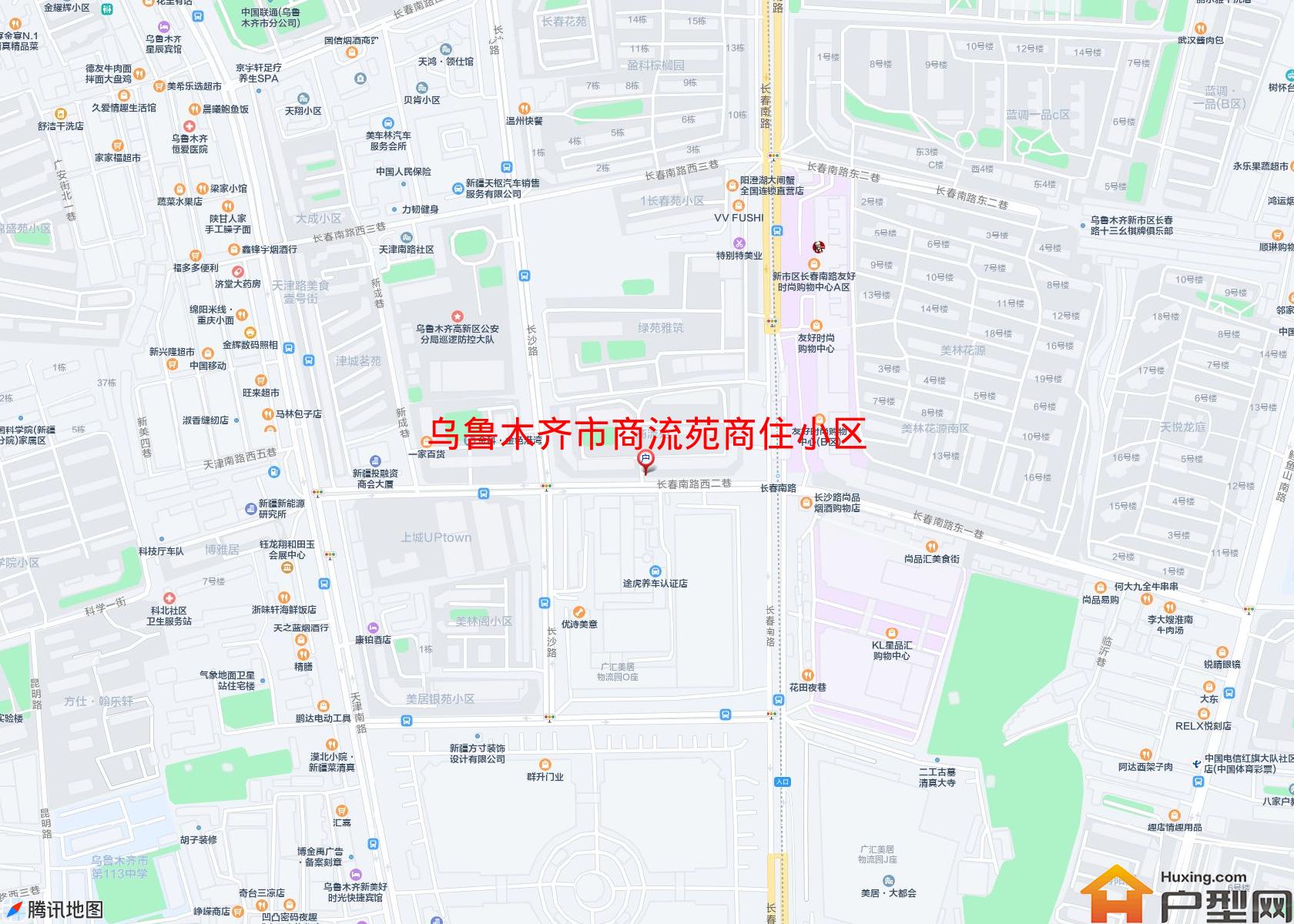 商流苑商住小区小区 - 户型网