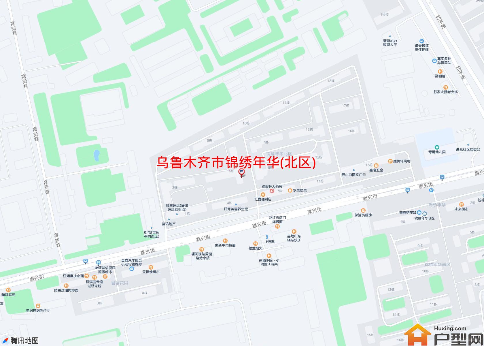 锦绣年华(北区)小区 - 户型网