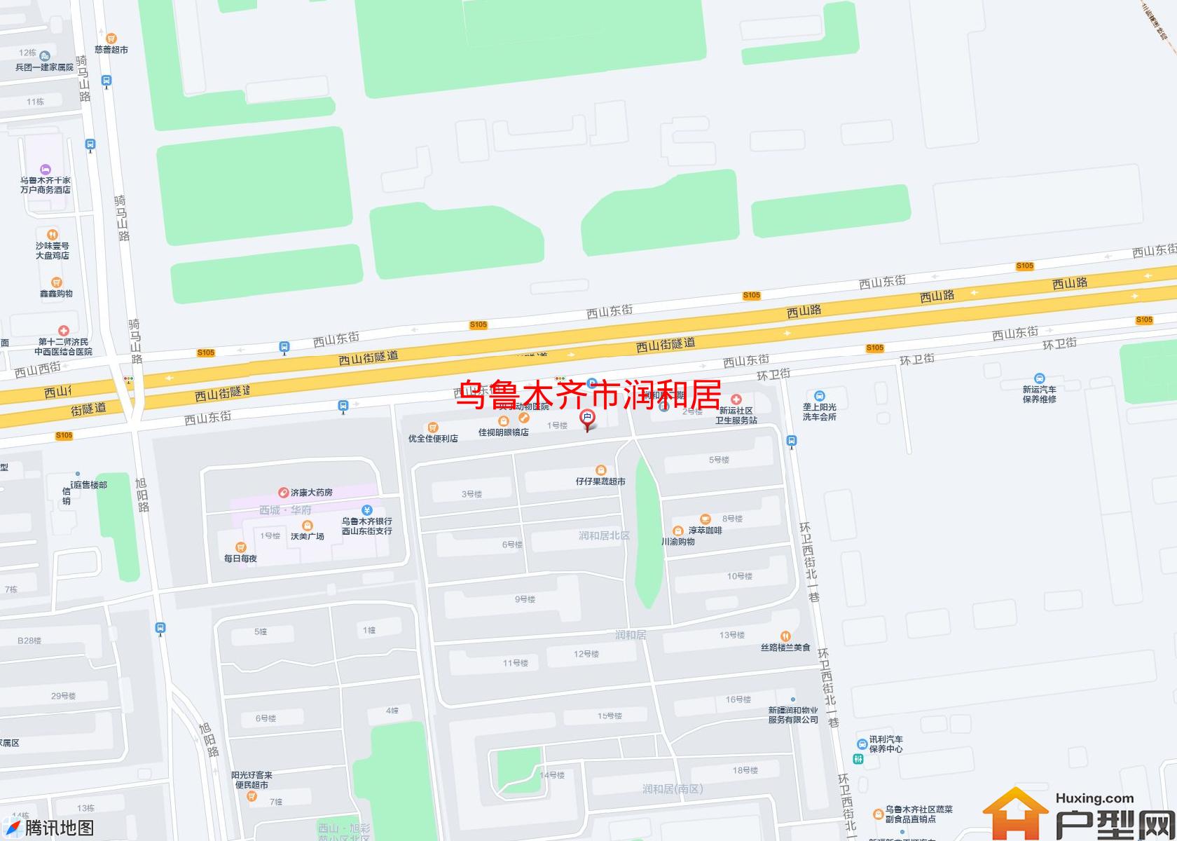 润和居小区 - 户型网