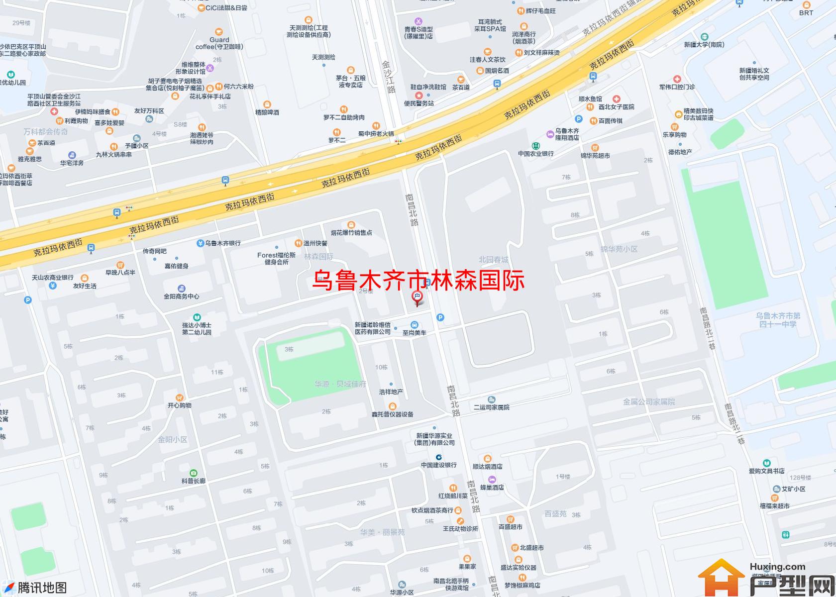 林森国际小区 - 户型网