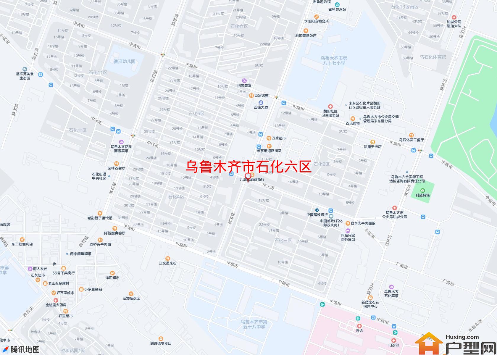 石化六区小区 - 户型网