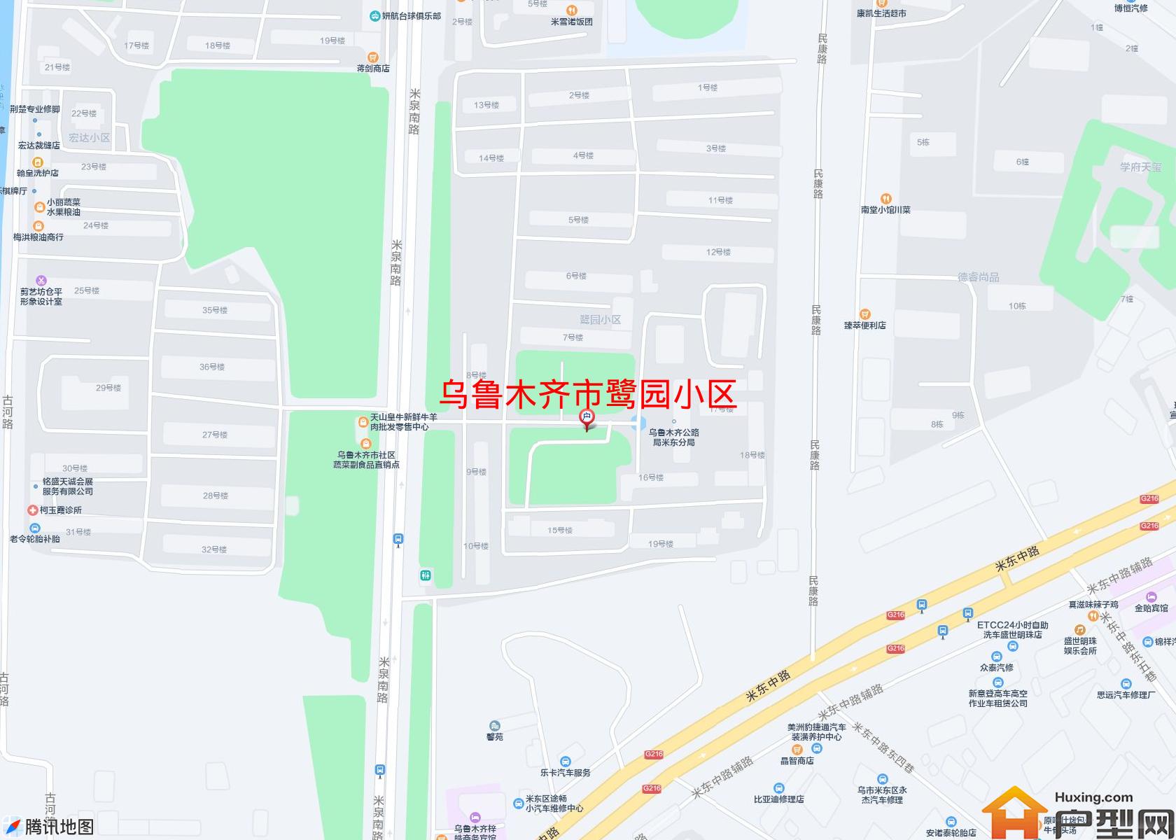 鹭园小区小区 - 户型网