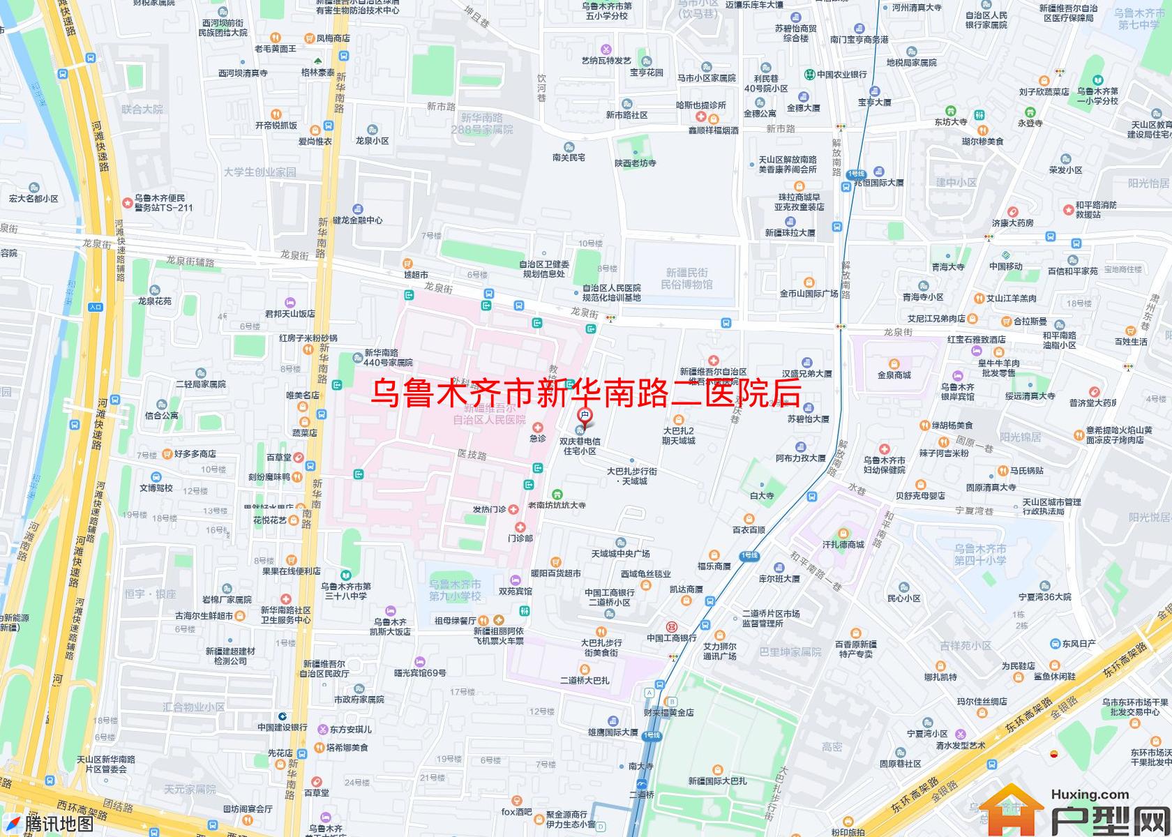 新华南路二医院后门小区 - 户型网