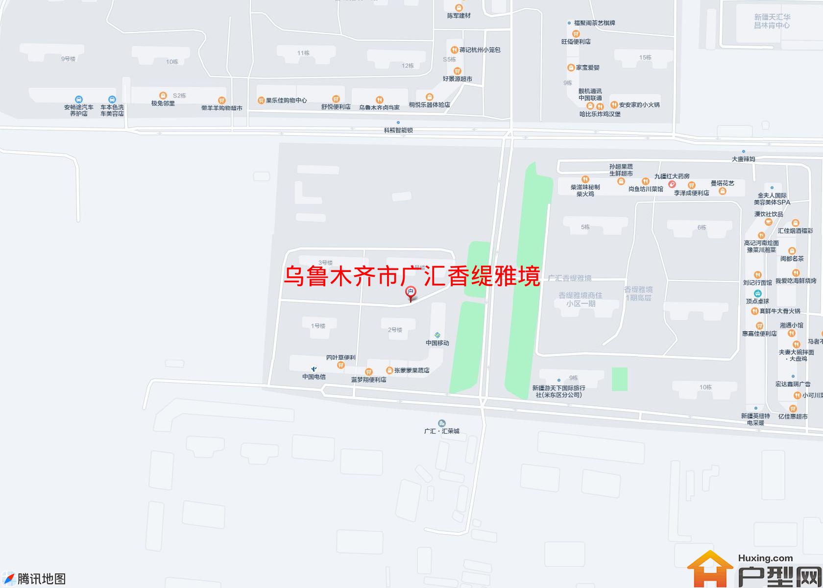 广汇香缇雅境小区 - 户型网