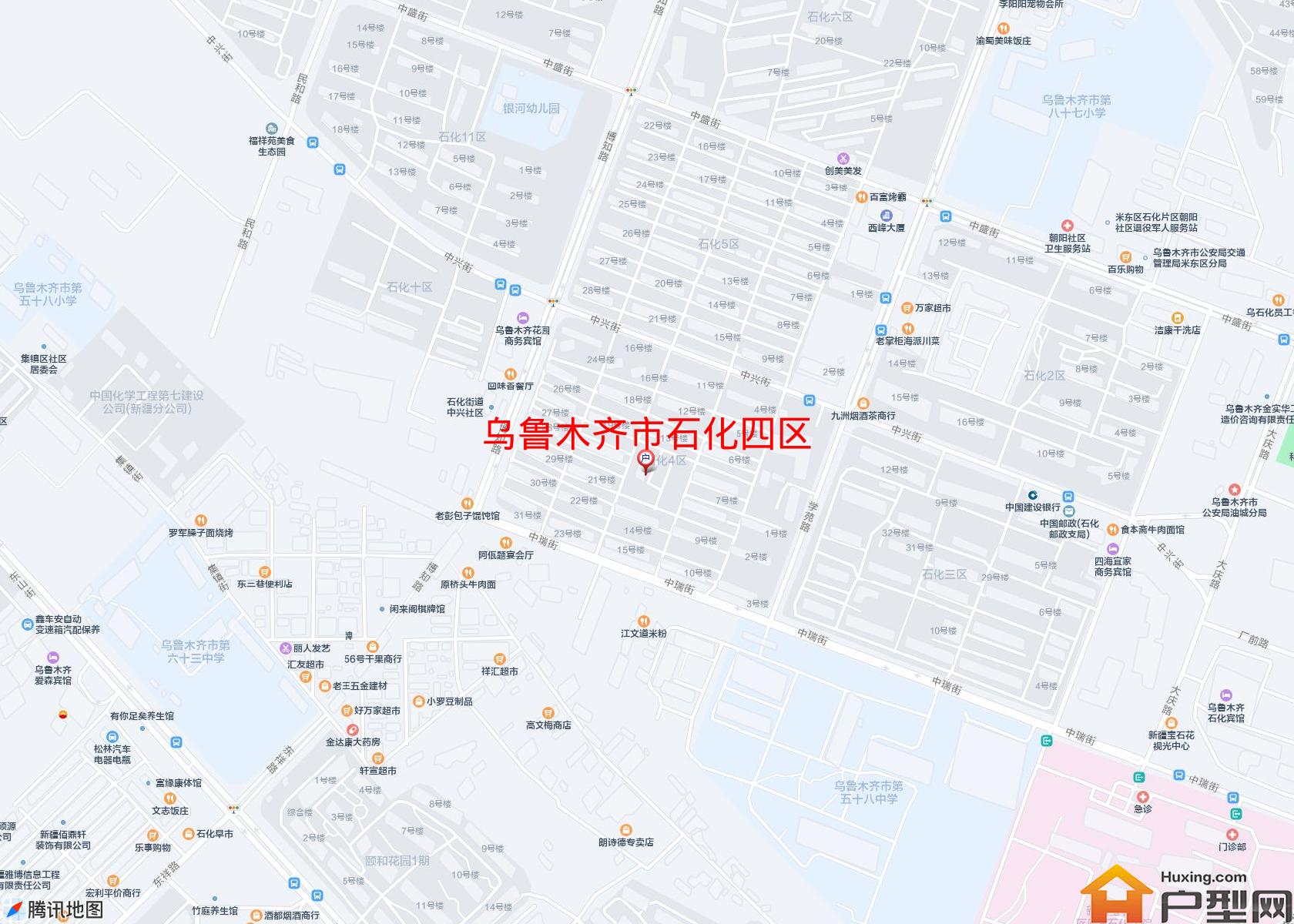 石化四区小区 - 户型网