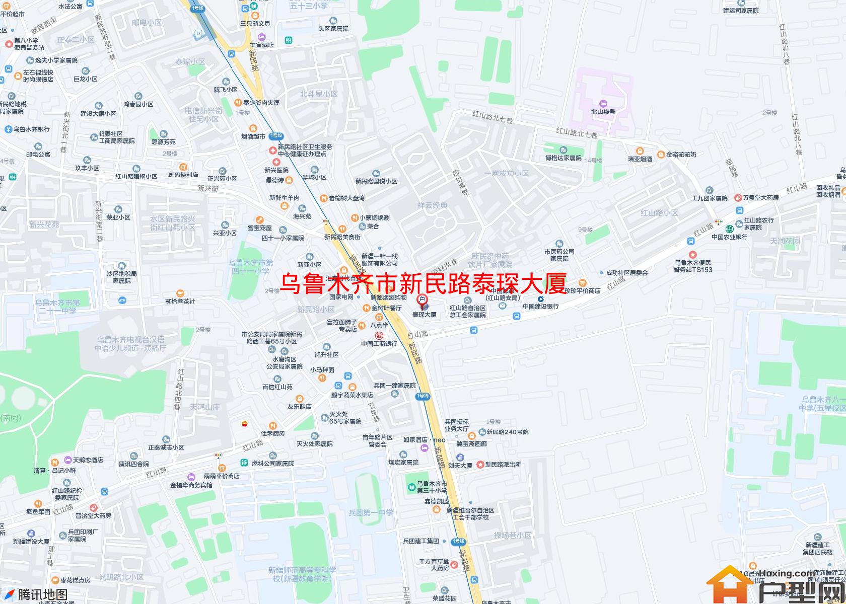 新民路泰琛大厦小区 - 户型网