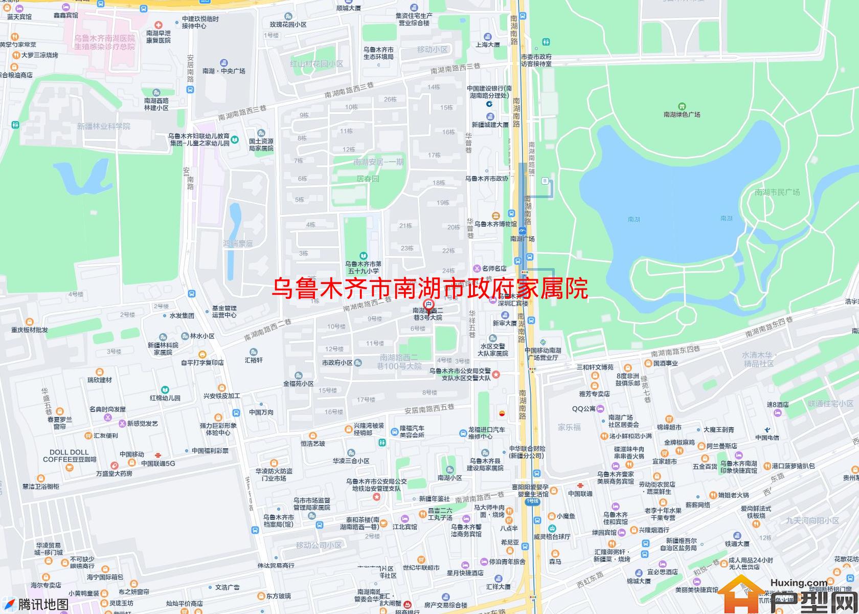 南湖市政府家属院小区 - 户型网