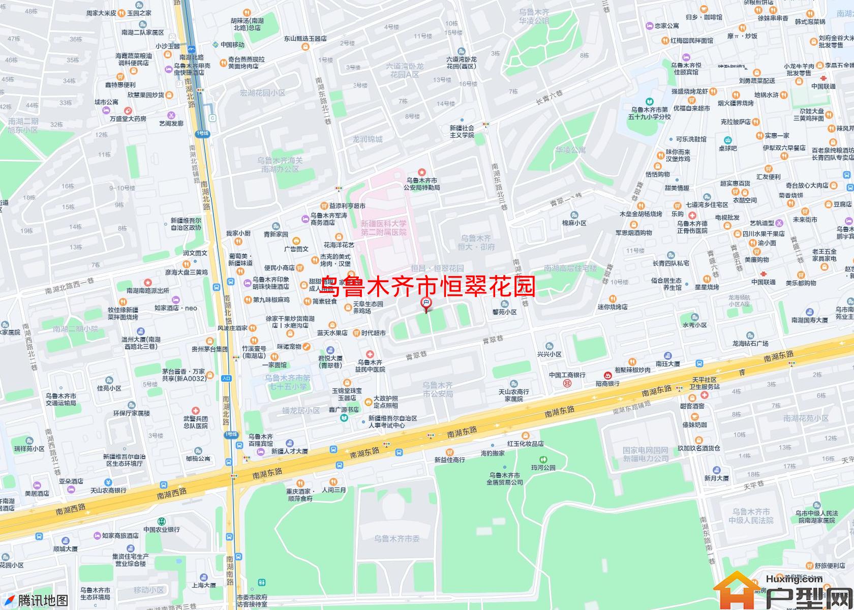 恒翠花园小区 - 户型网