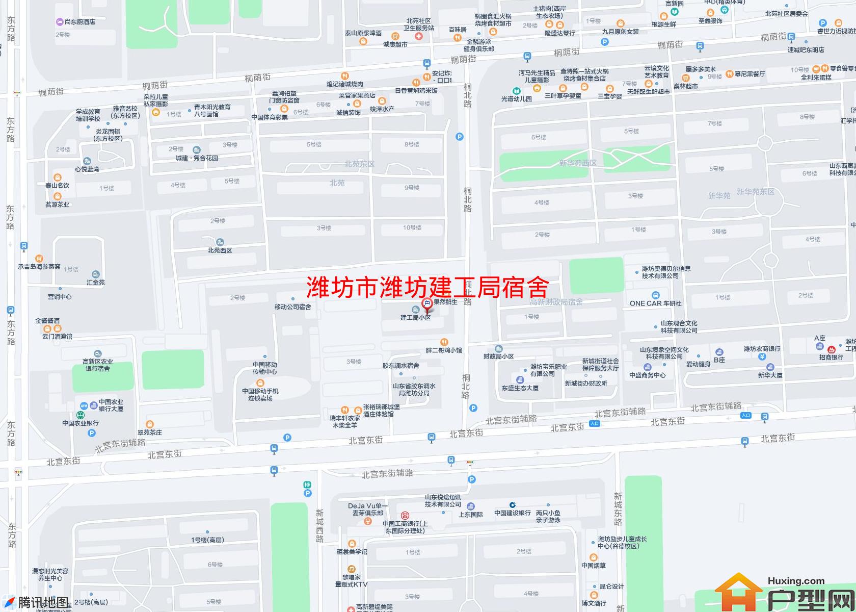 潍坊建工局宿舍小区 - 户型网