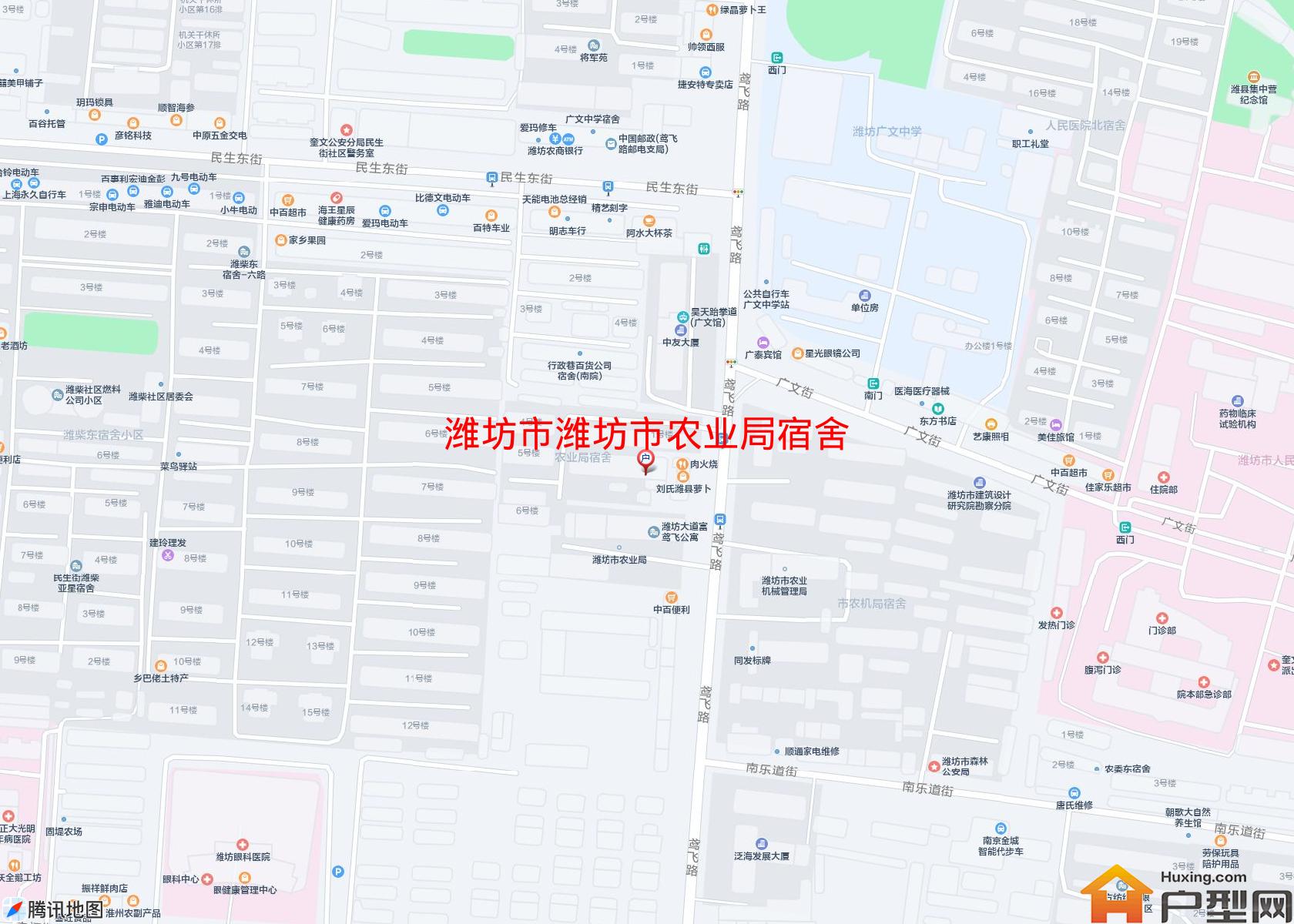 潍坊市农业局宿舍小区 - 户型网