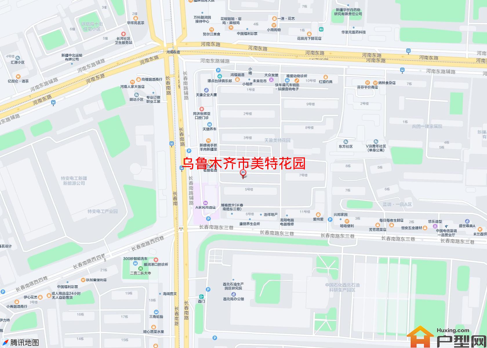 美特花园小区 - 户型网