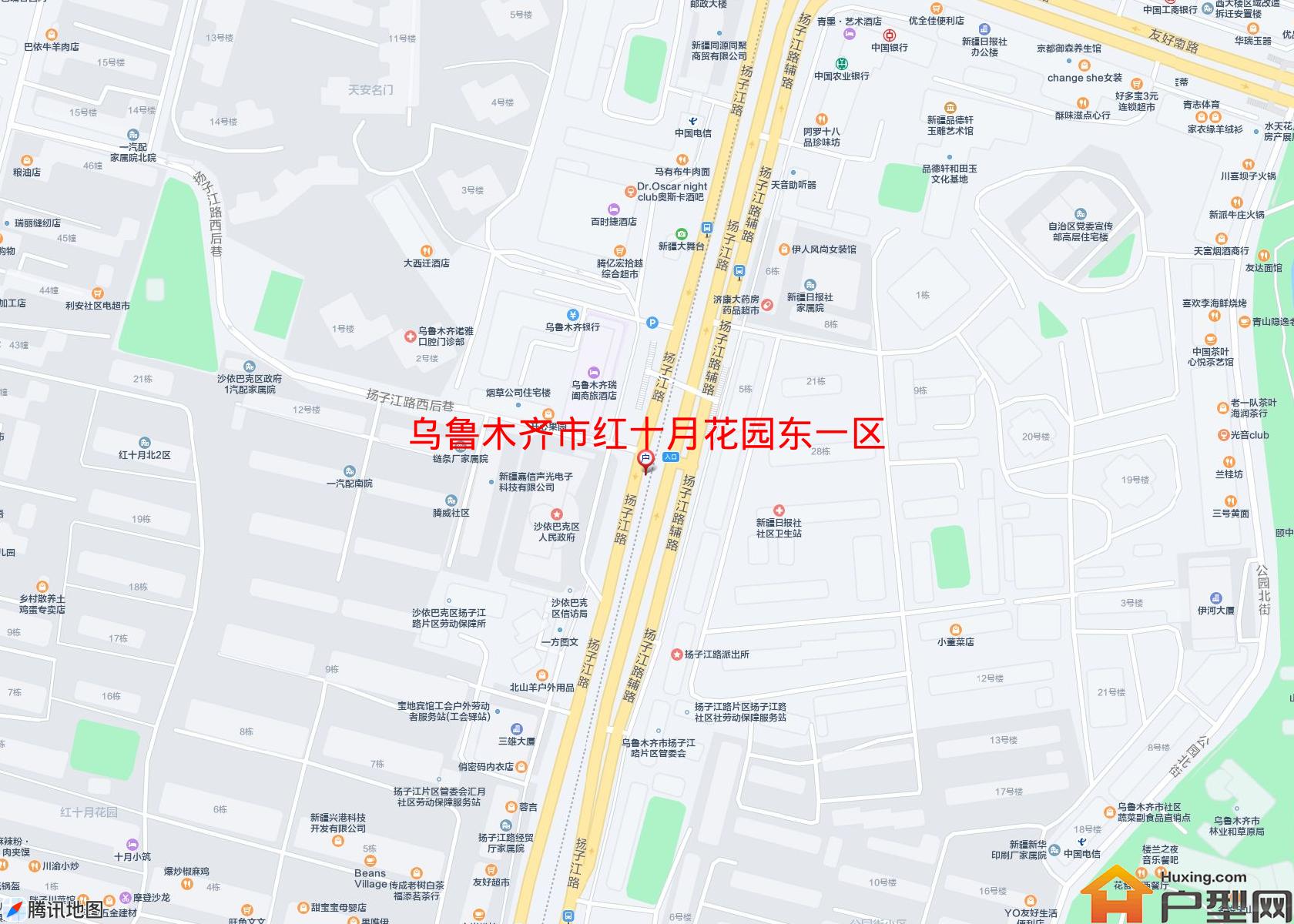 红十月花园东一区小区 - 户型网
