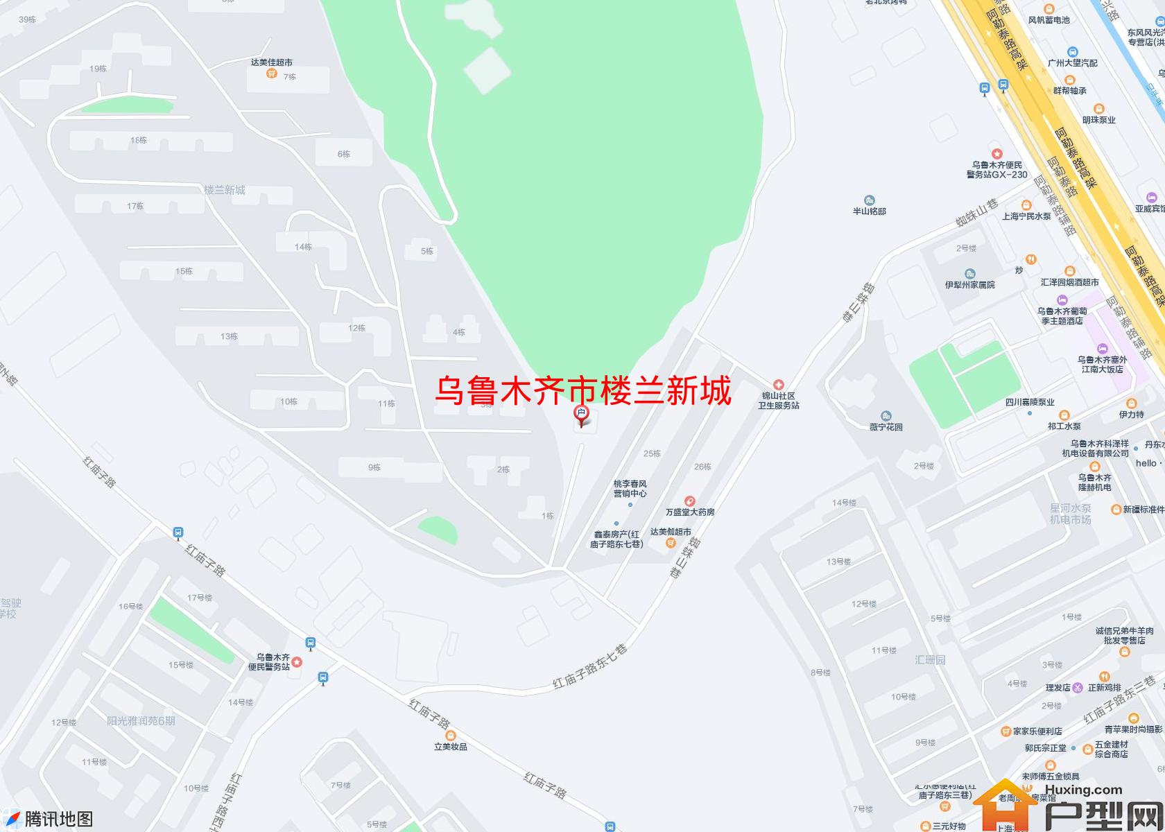 楼兰新城小区 - 户型网