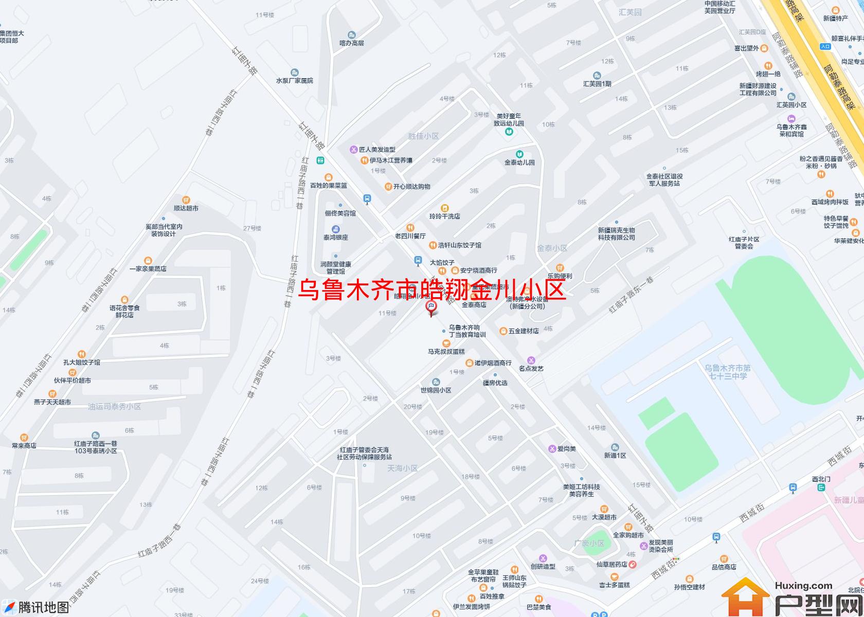 皓翔金川小区小区 - 户型网