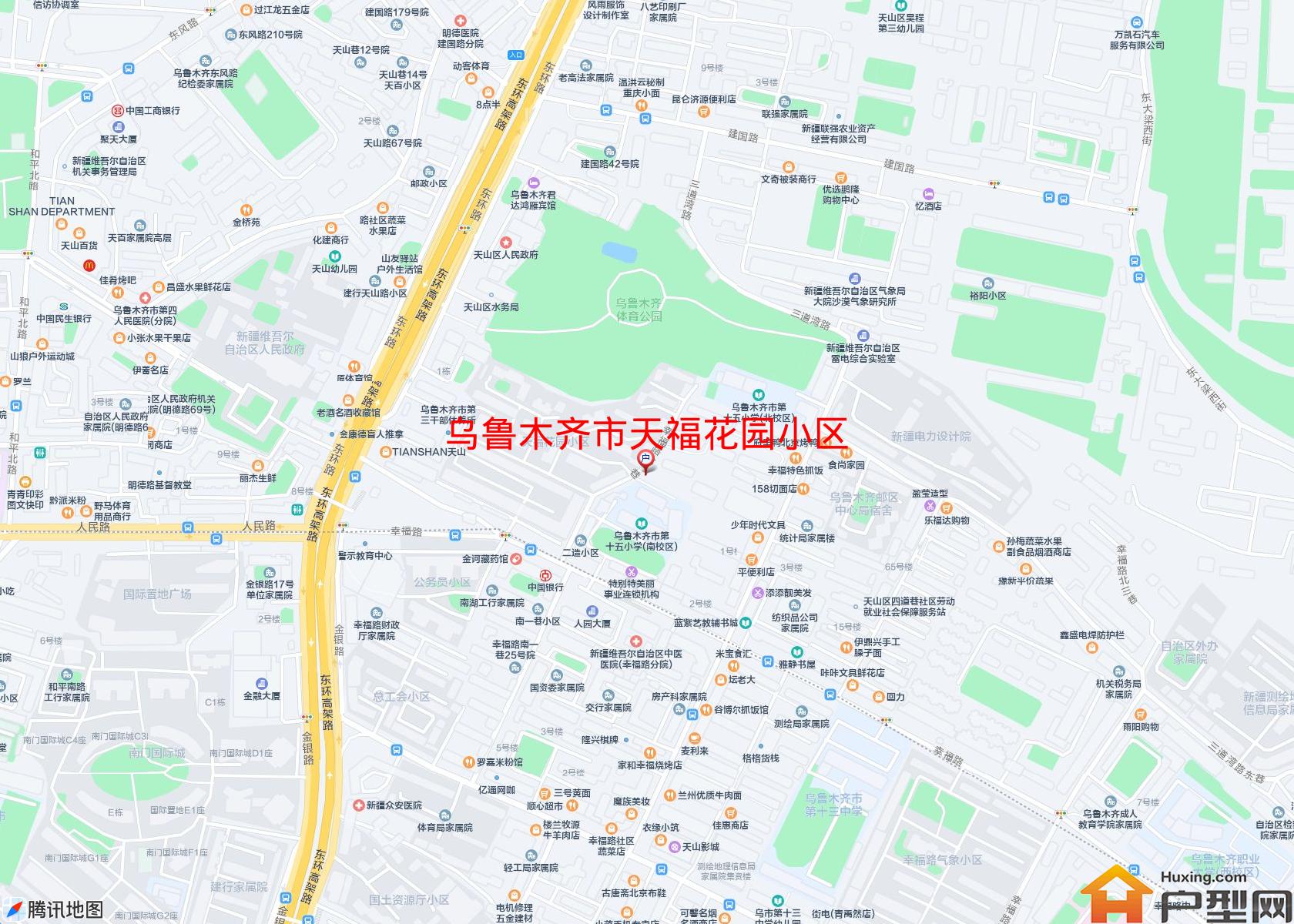 天福花园小区小区 - 户型网