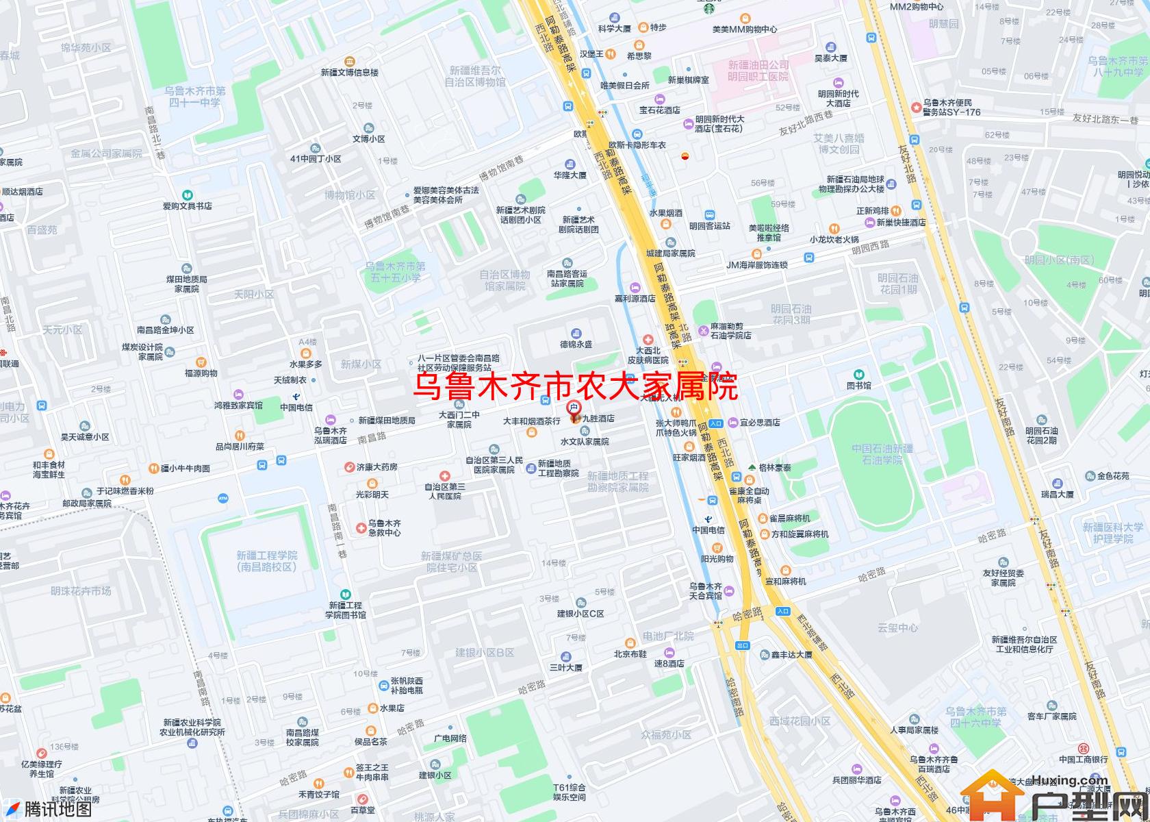 农大家属院小区 - 户型网