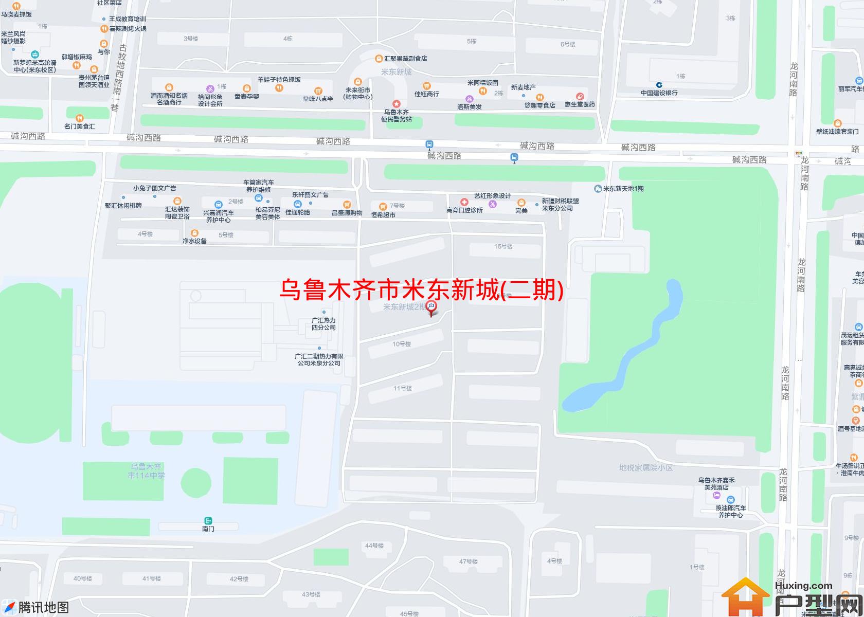 米东新城(二期)小区 - 户型网