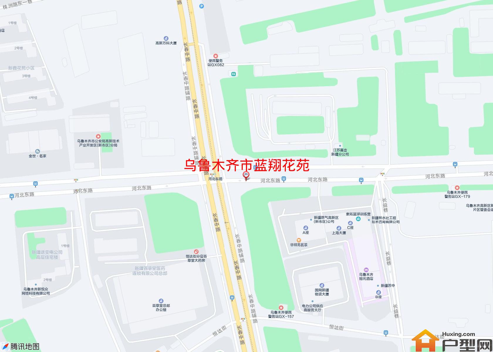 蓝翔花苑小区 - 户型网