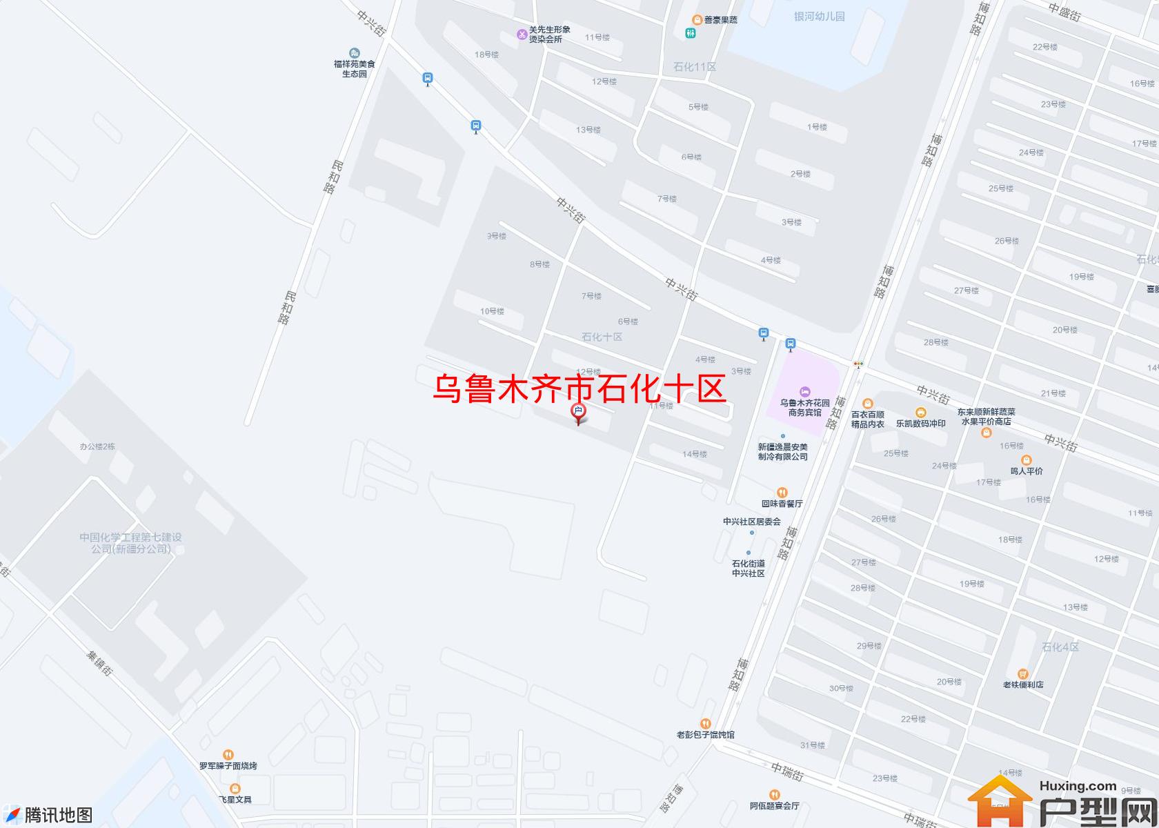 石化十区小区 - 户型网