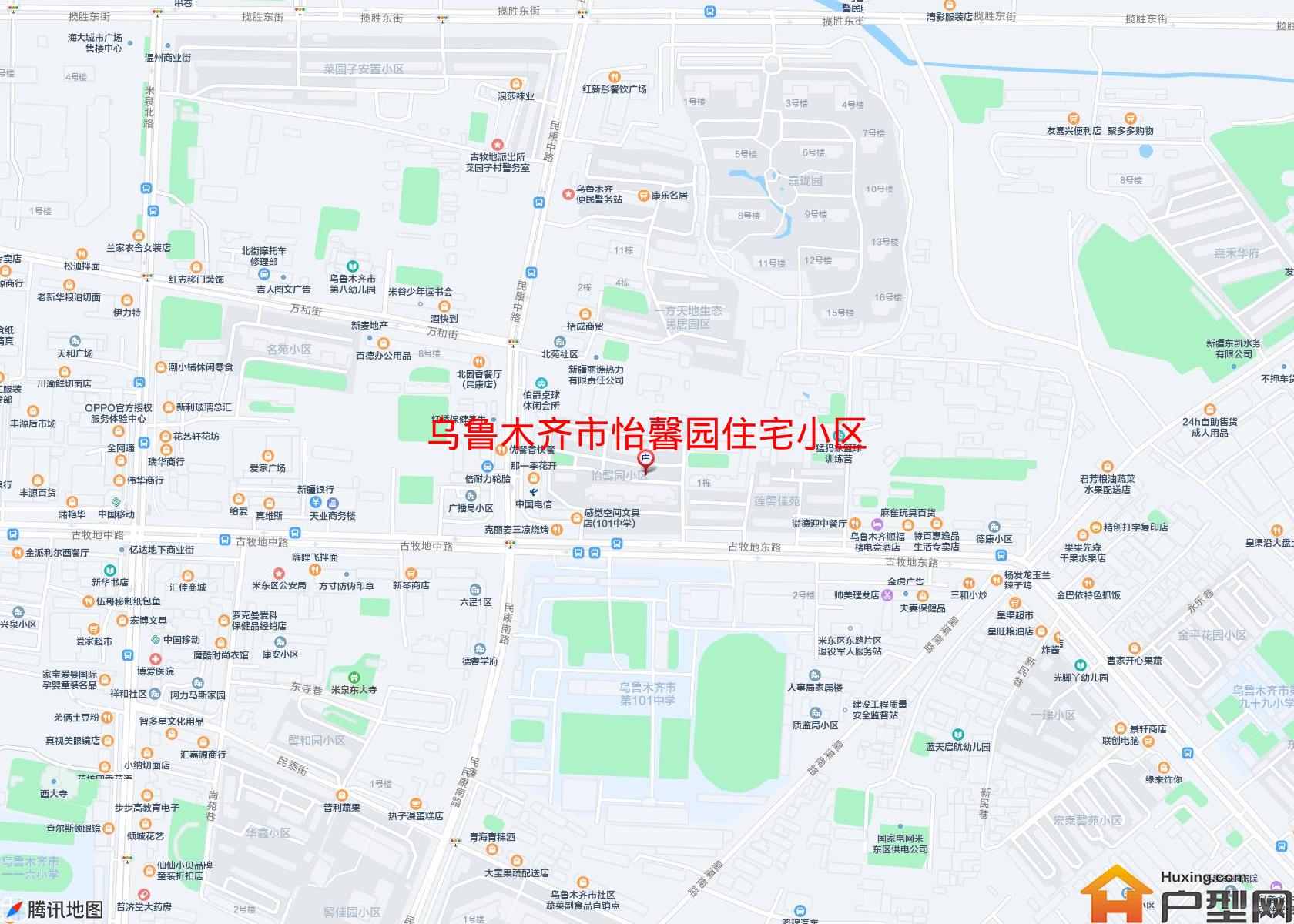 怡馨园住宅小区小区 - 户型网