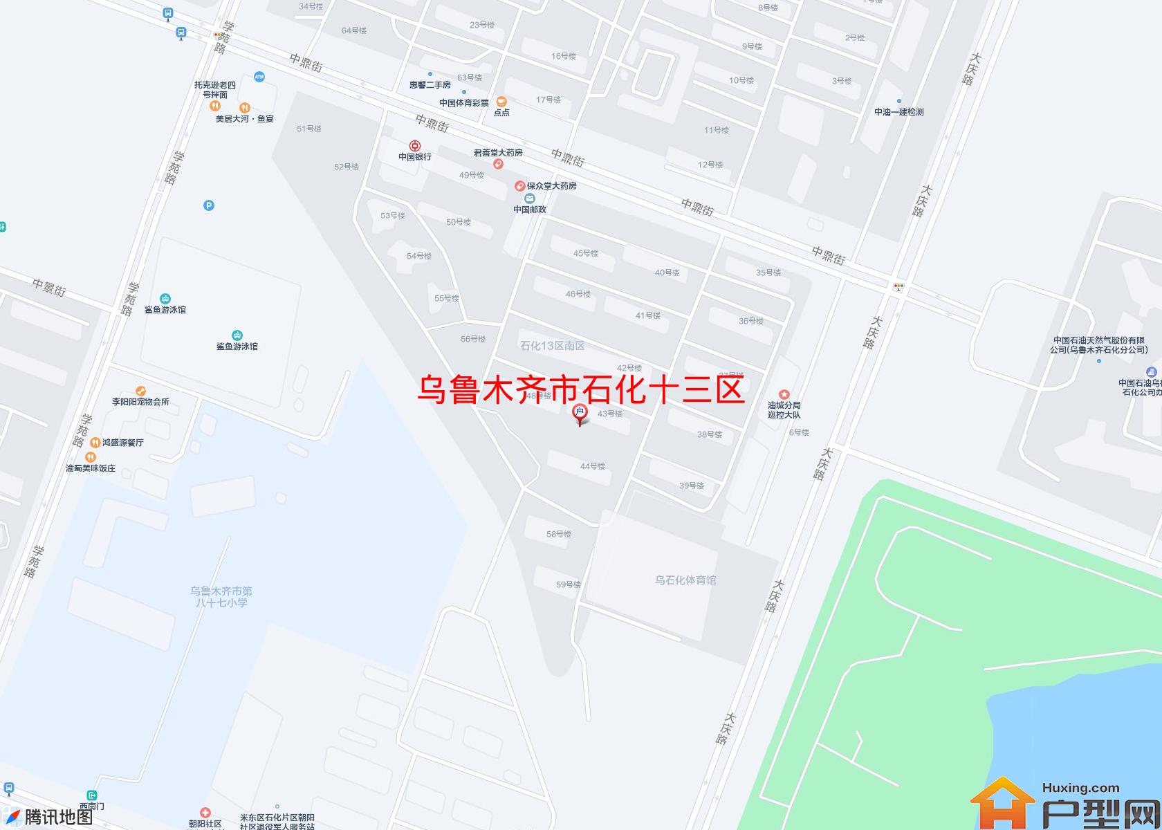石化十三区小区 - 户型网