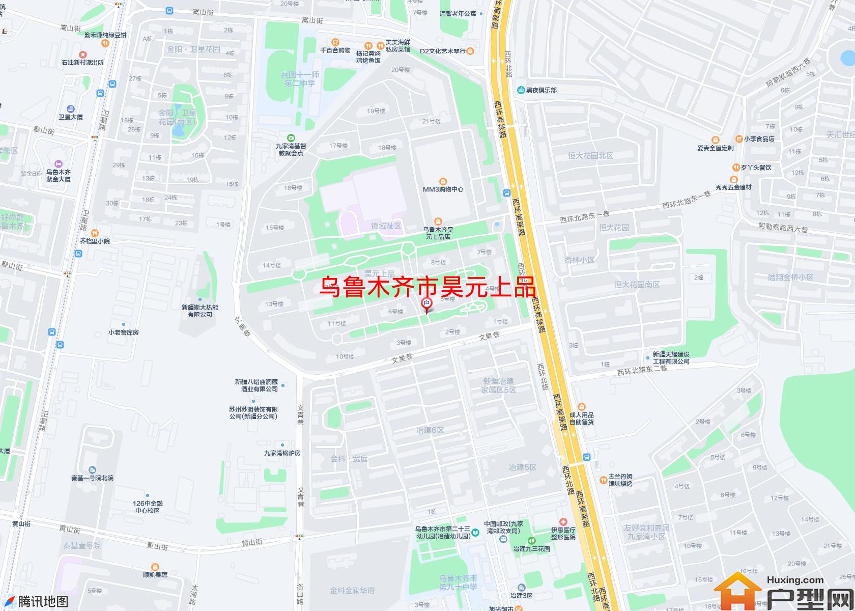 昊元上品小区 - 户型网