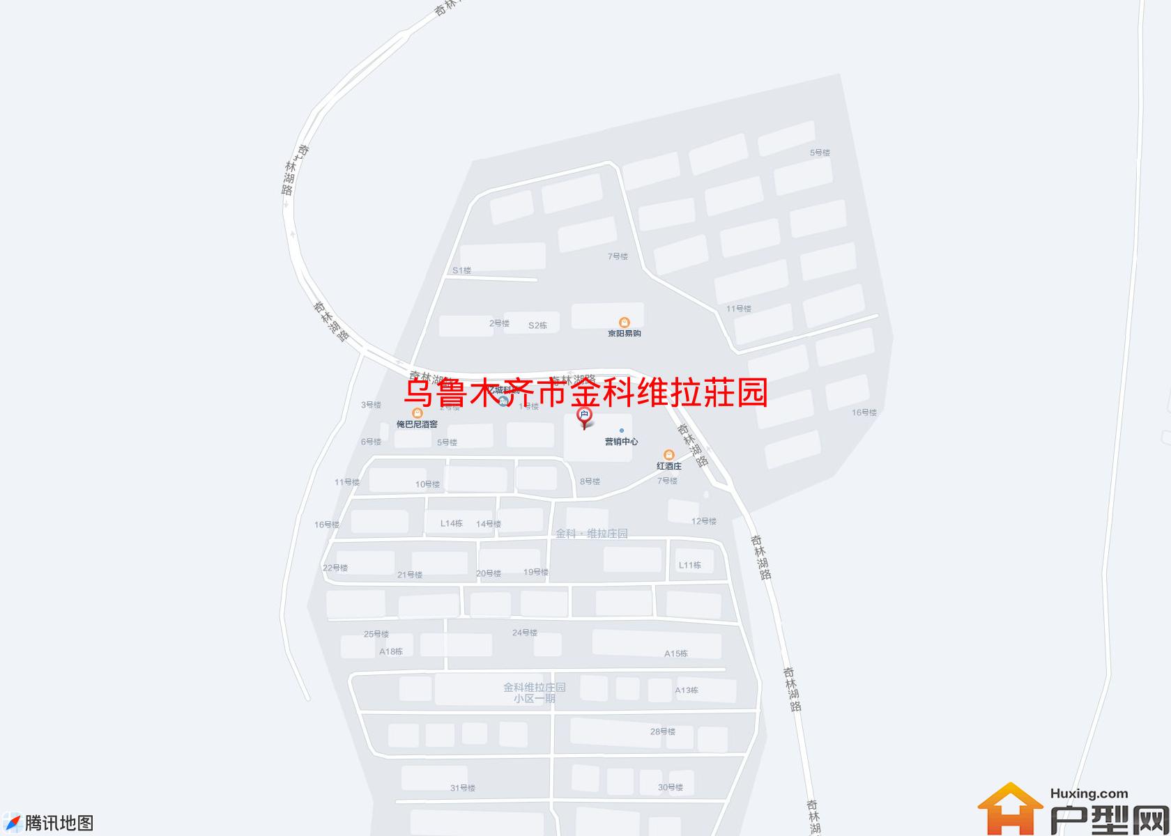 金科维拉莊园小区 - 户型网
