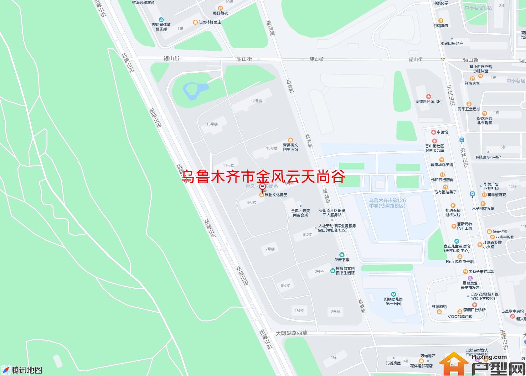 金风云天尚谷小区 - 户型网