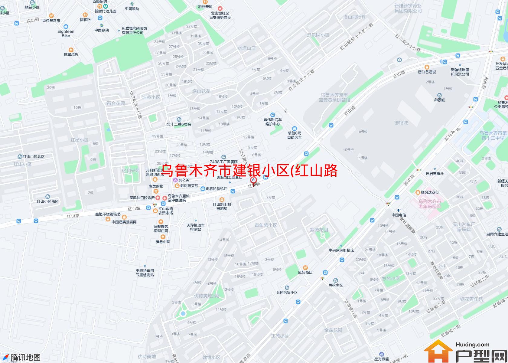 建银小区(红山路)小区 - 户型网