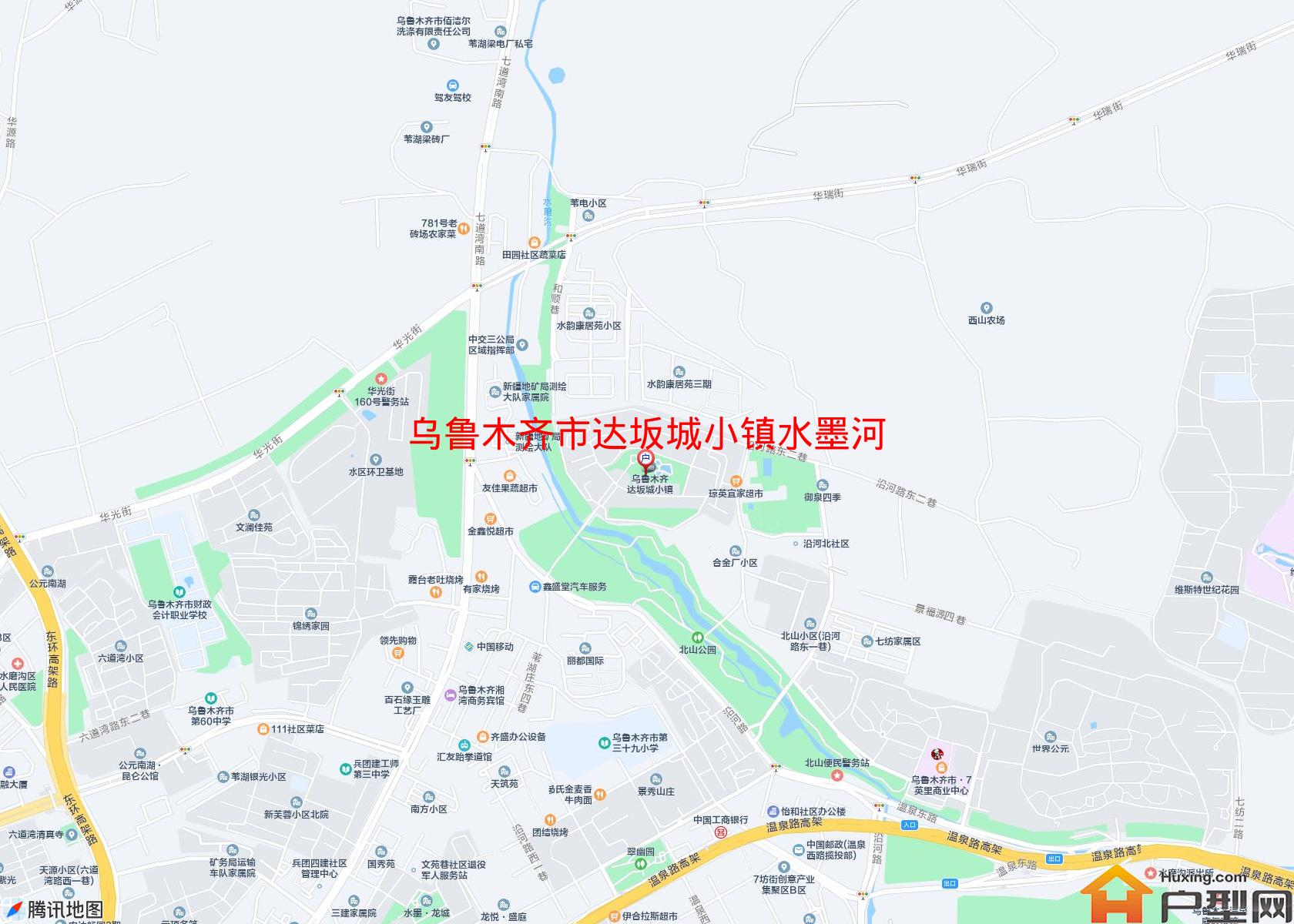 达坂城小镇水墨河山小区 - 户型网