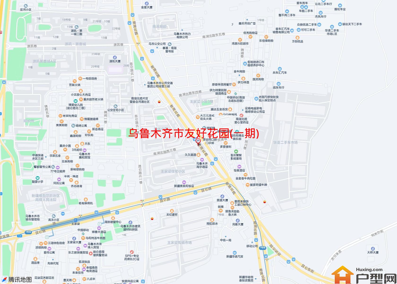 友好花园(一期)小区 - 户型网