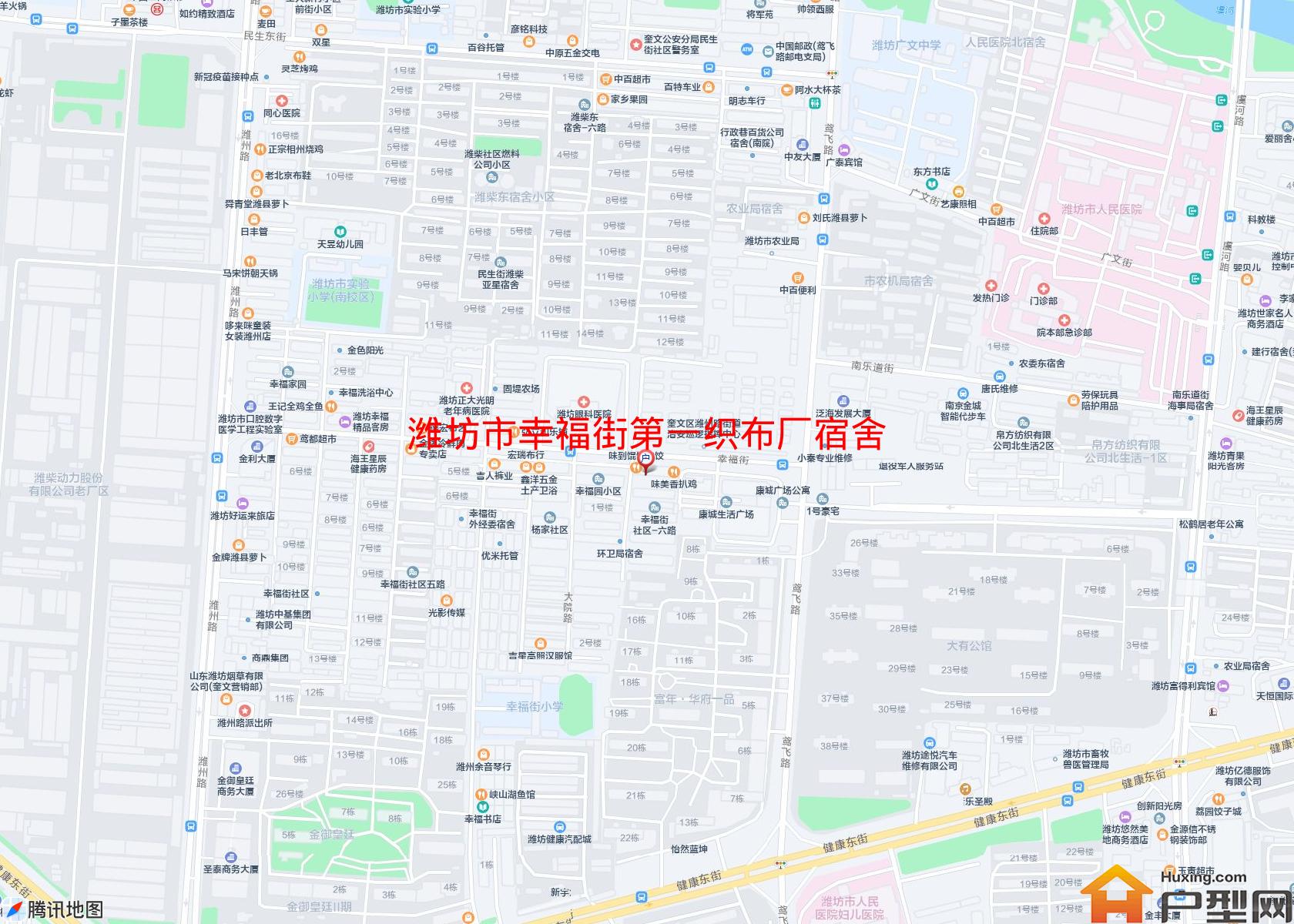 幸福街第一织布厂宿舍小区 - 户型网