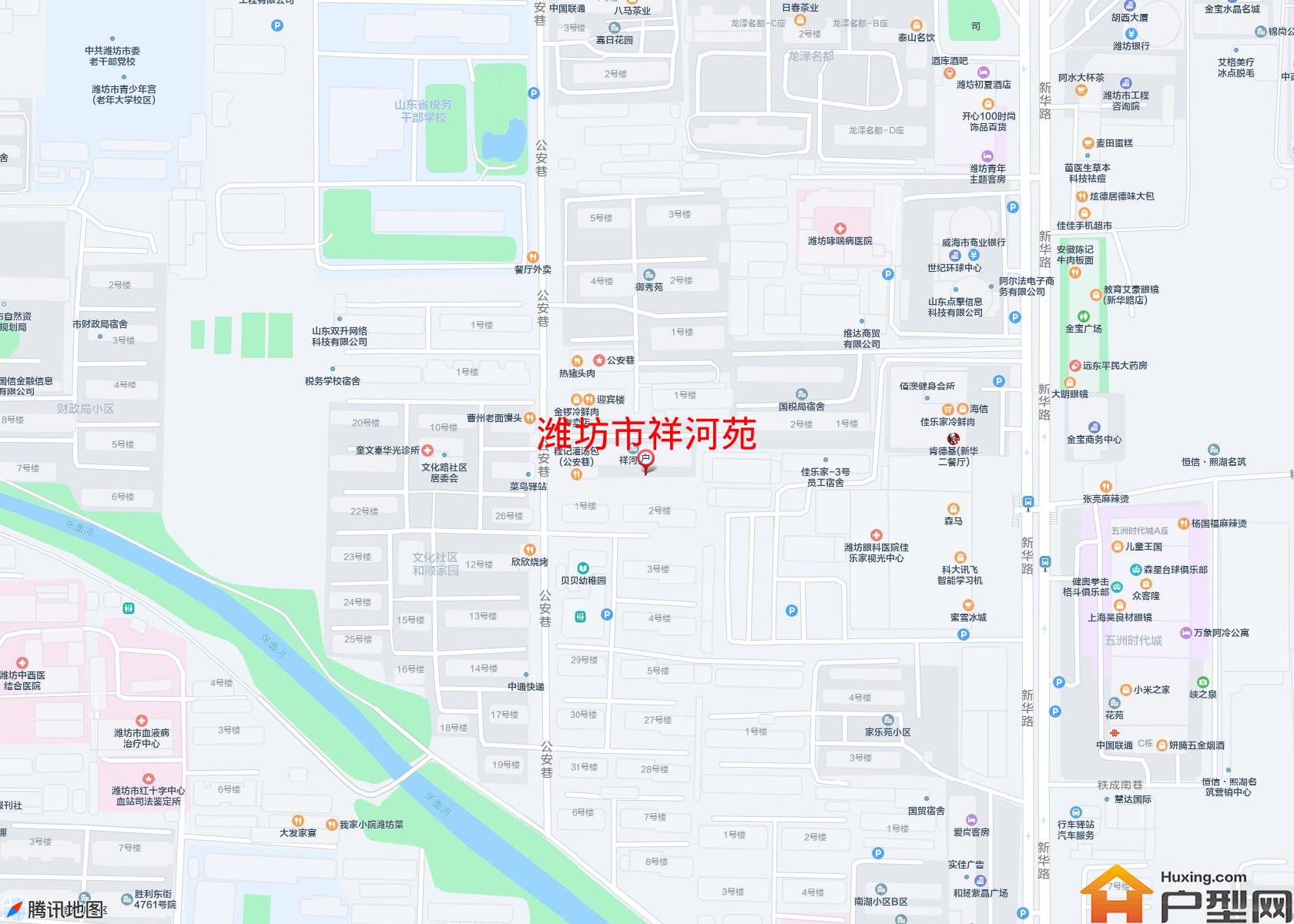 祥河苑小区 - 户型网