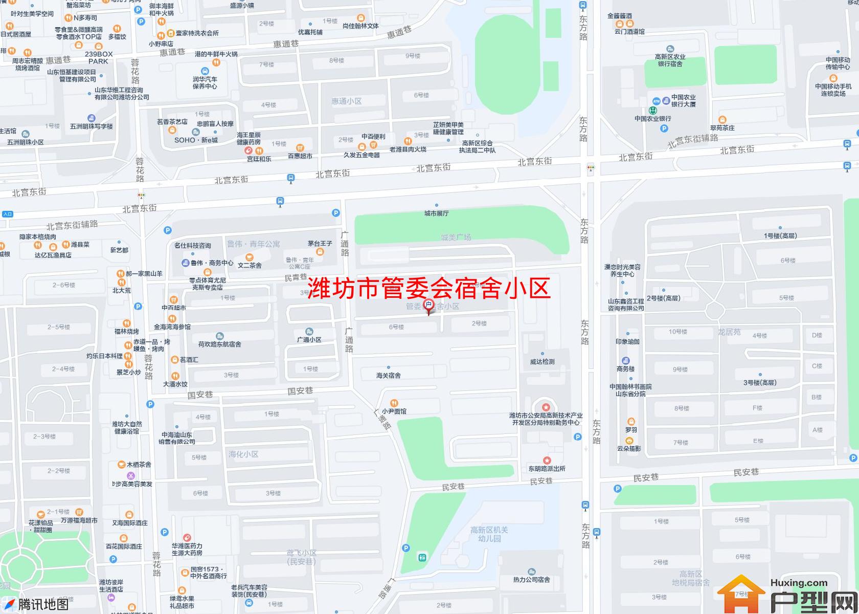 管委会宿舍小区小区 - 户型网