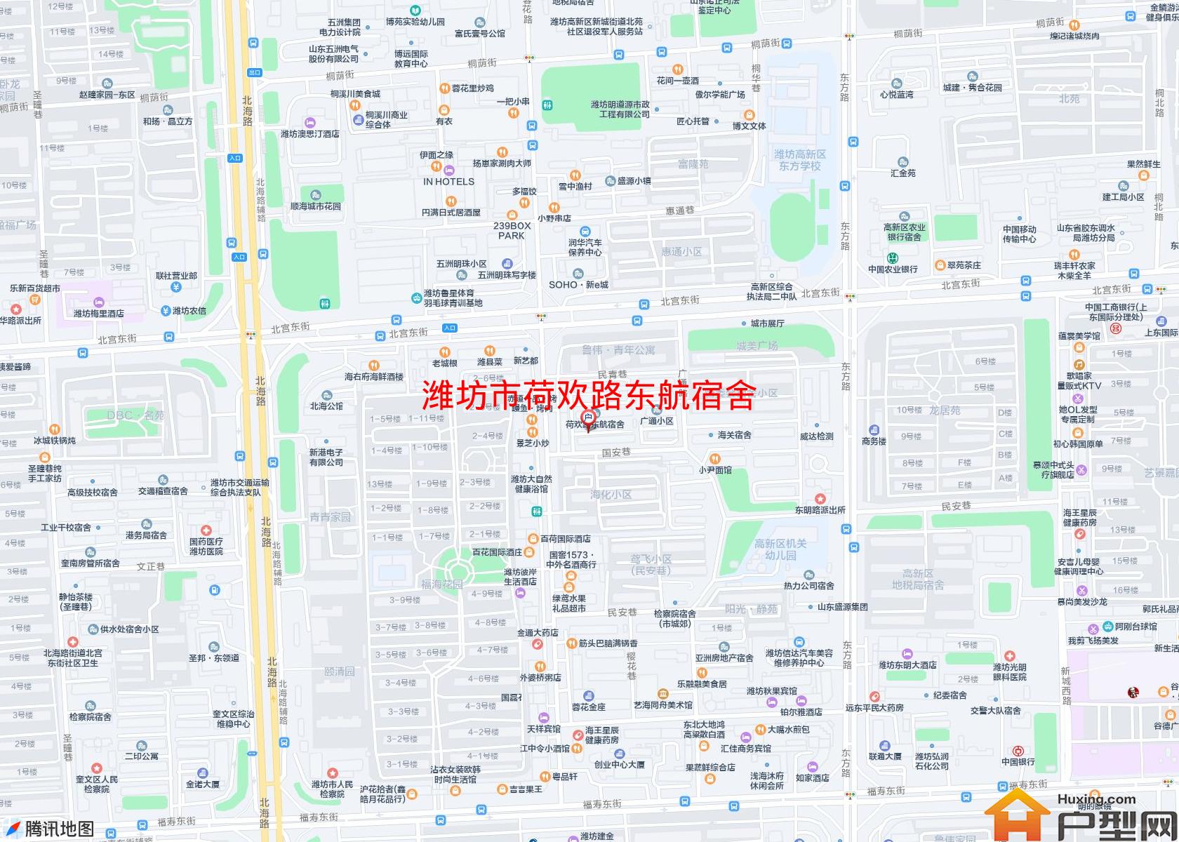 荷欢路东航宿舍小区 - 户型网