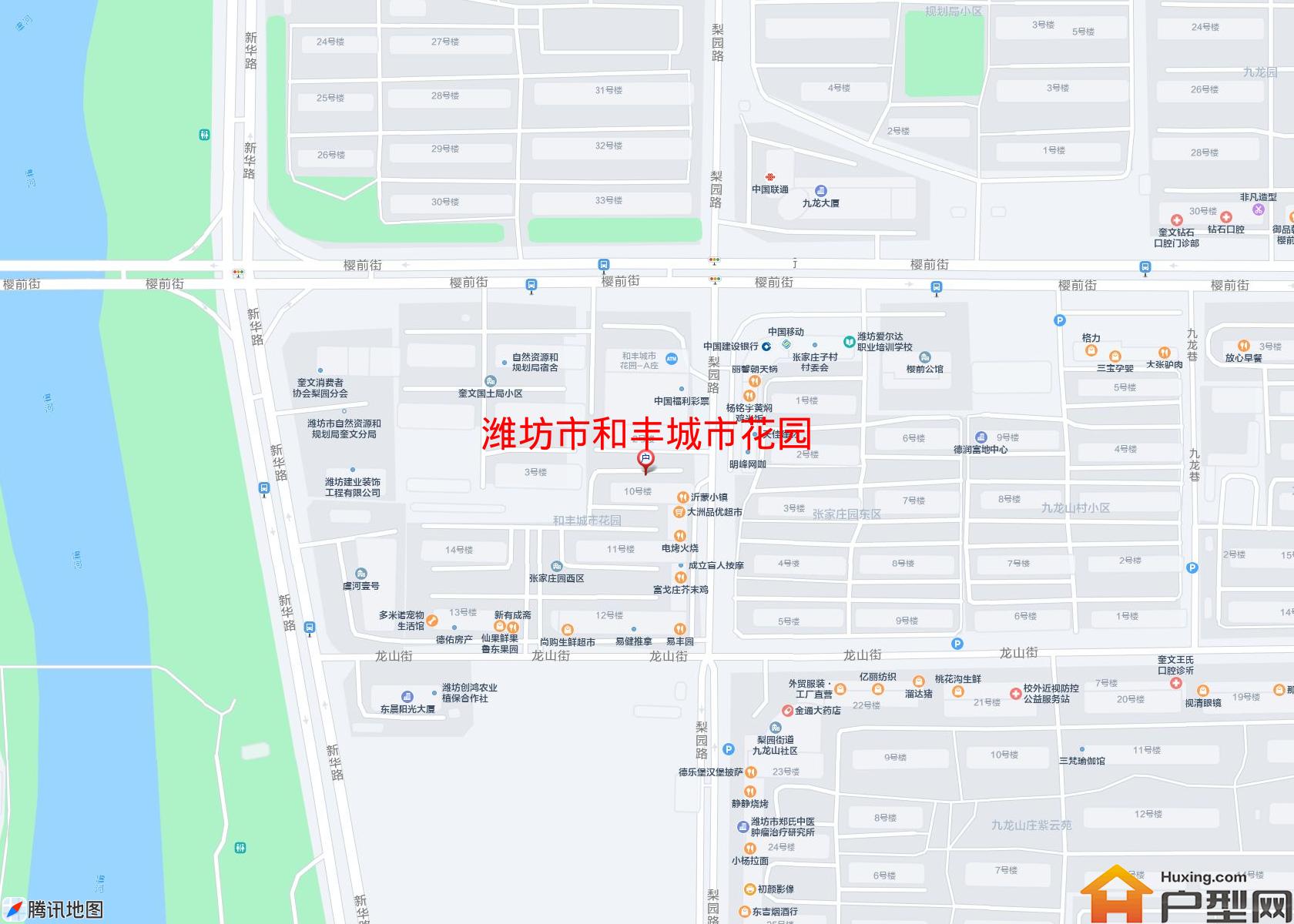 和丰城市花园小区 - 户型网