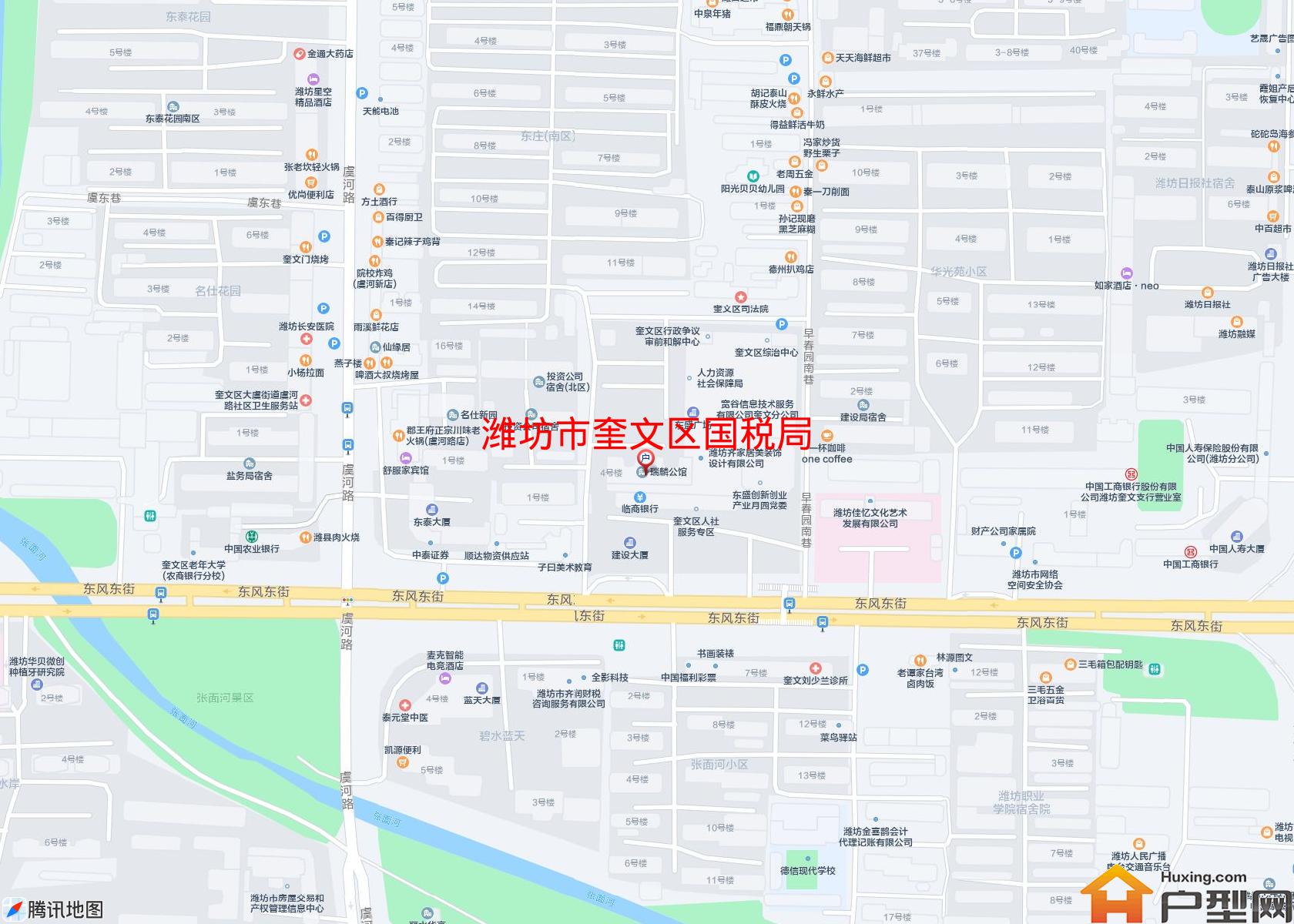 奎文区国税局小区 - 户型网