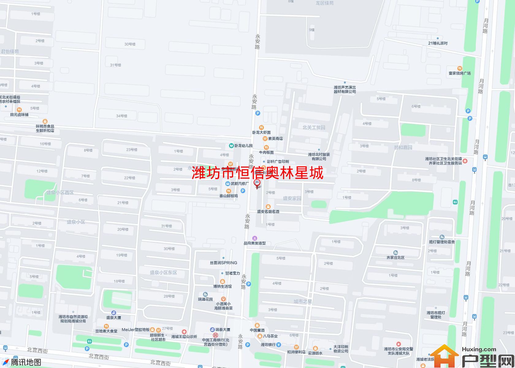 恒信奥林星城小区 - 户型网