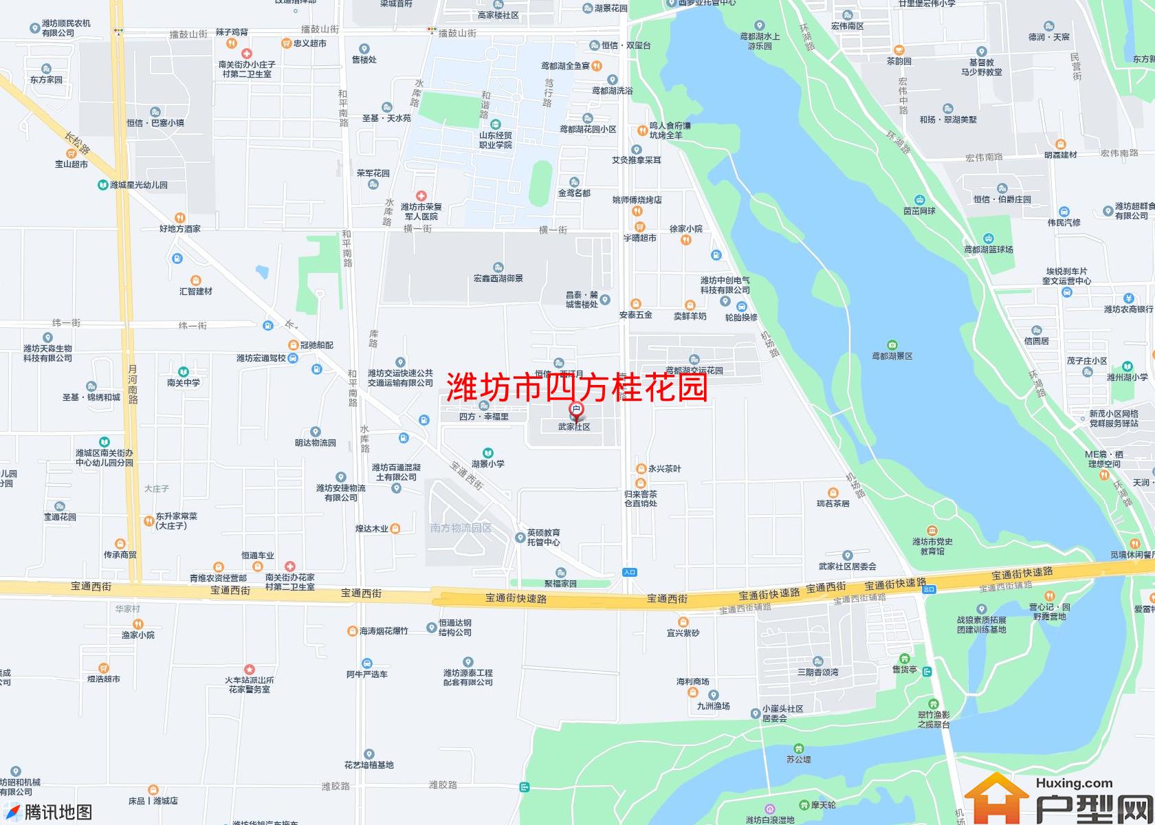 四方桂花园小区 - 户型网