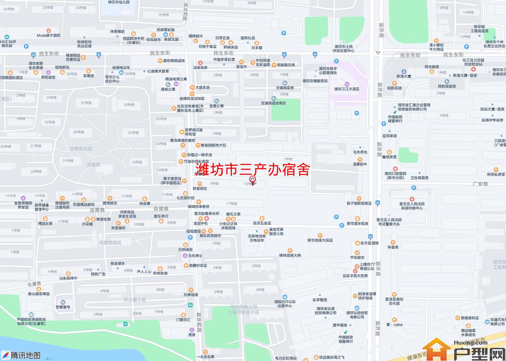 三产办宿舍小区 - 户型网