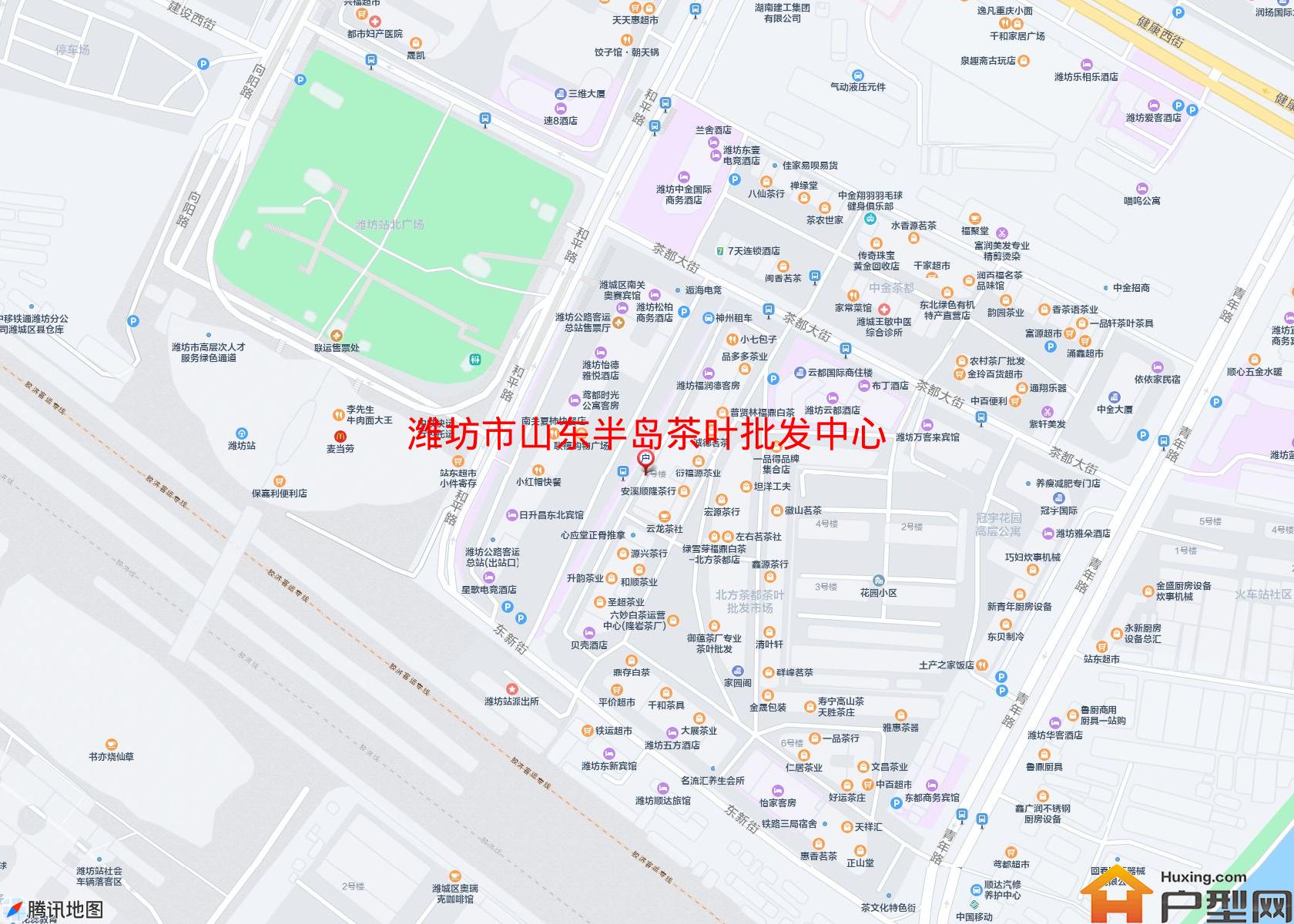 山东半岛茶叶批发中心小区 - 户型网
