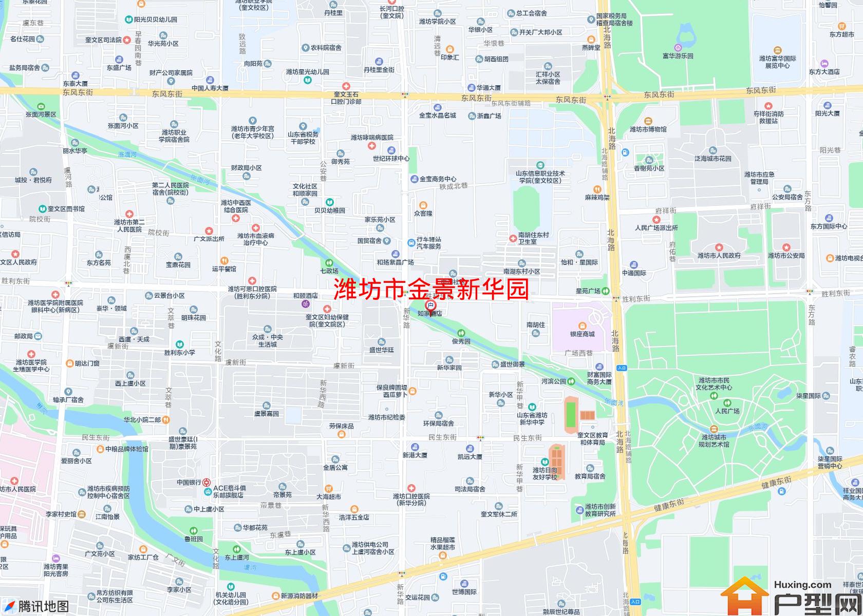 金景新华园小区 - 户型网