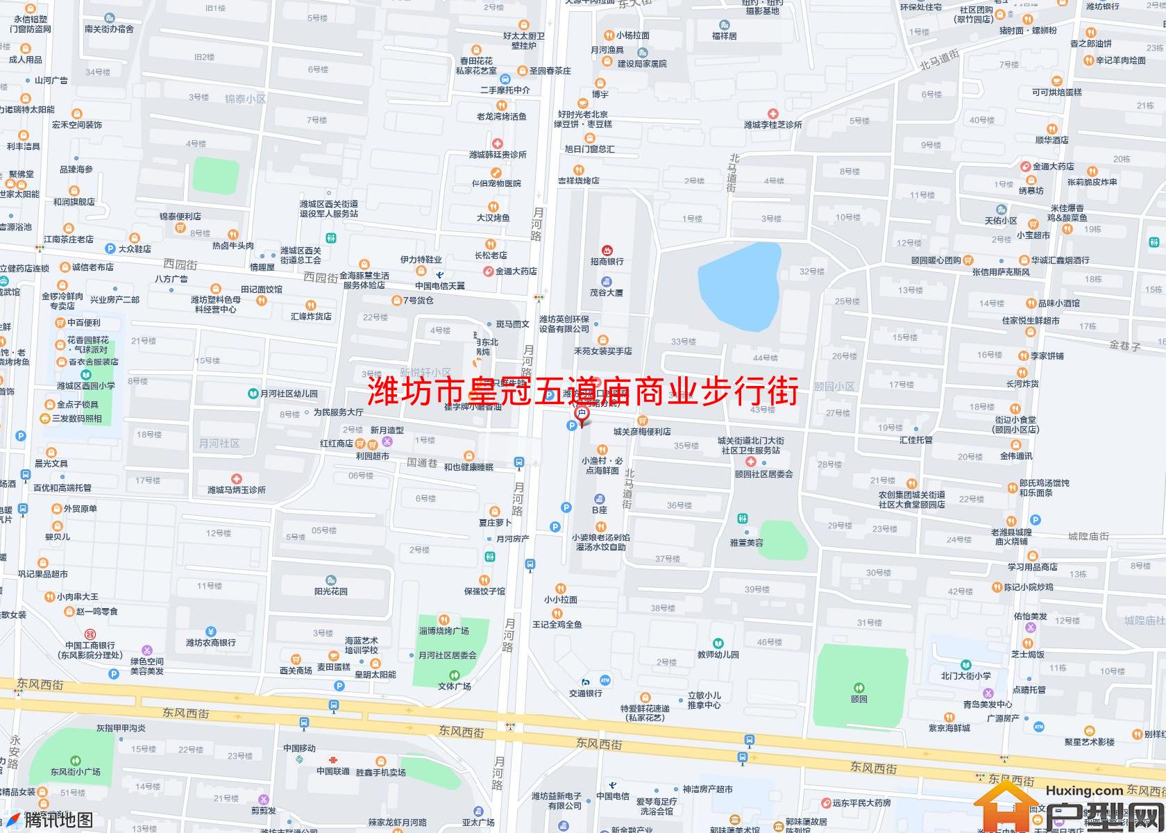 皇冠五道庙商业步行街小区 - 户型网