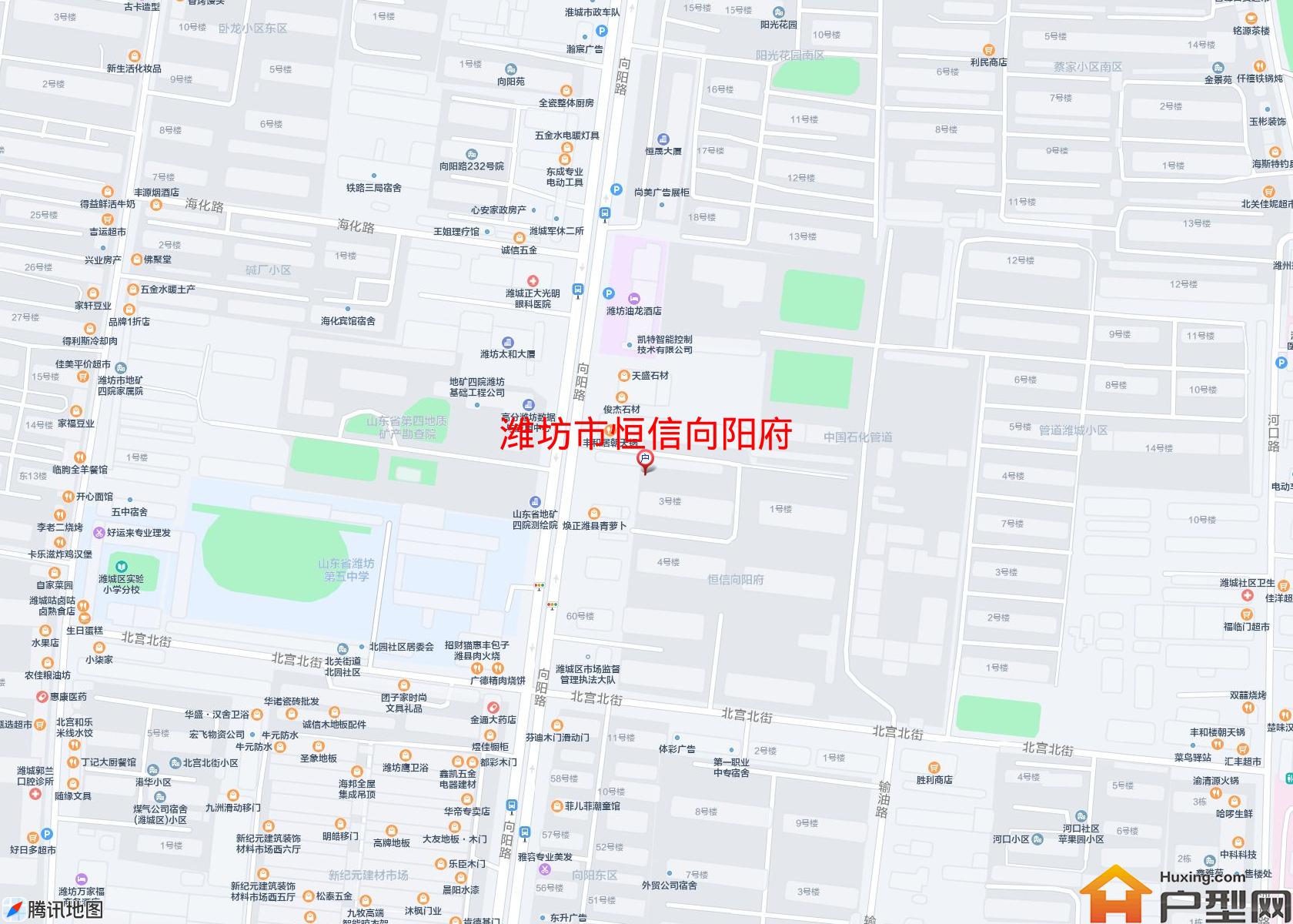 恒信向阳府小区 - 户型网