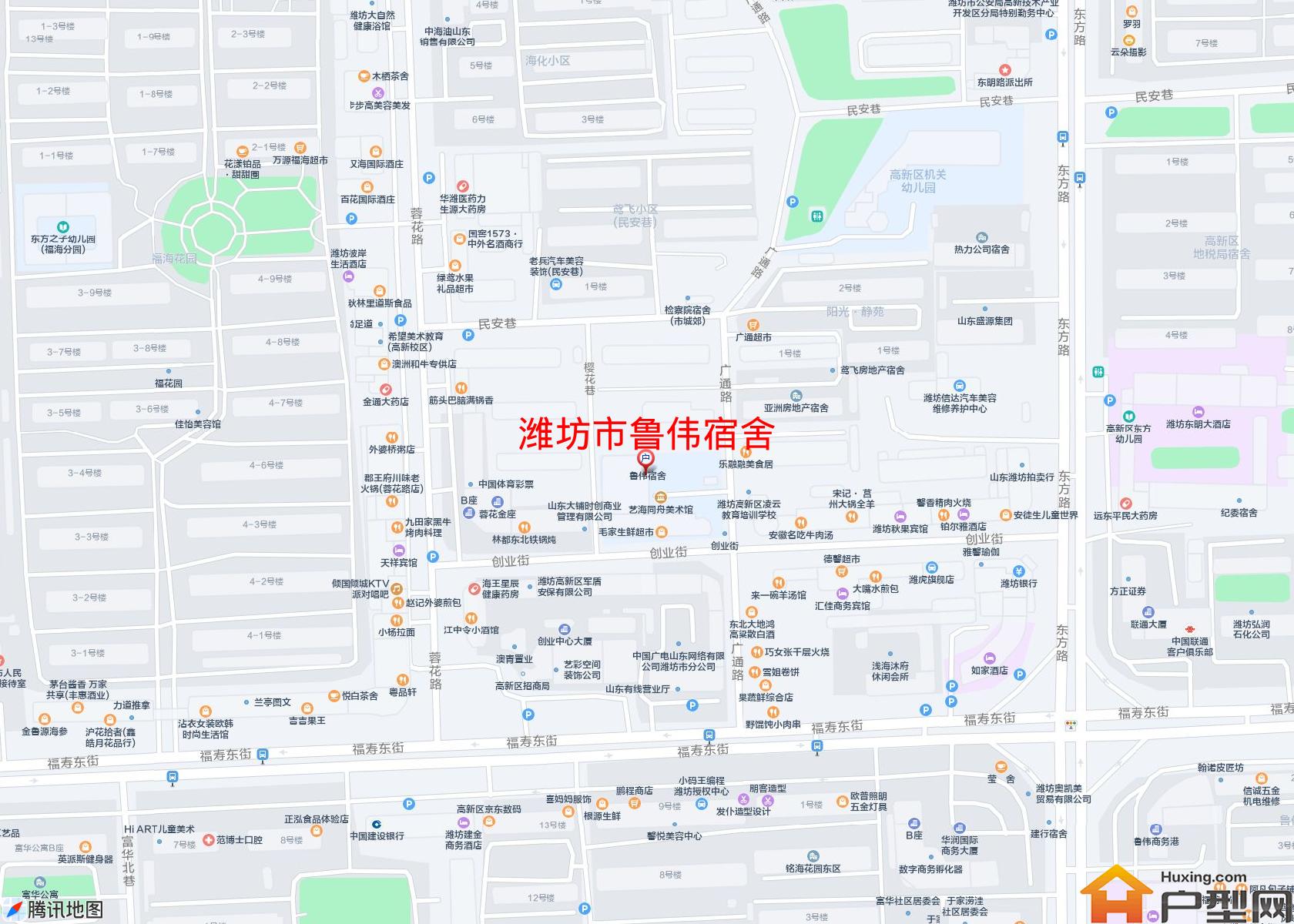 鲁伟宿舍小区 - 户型网